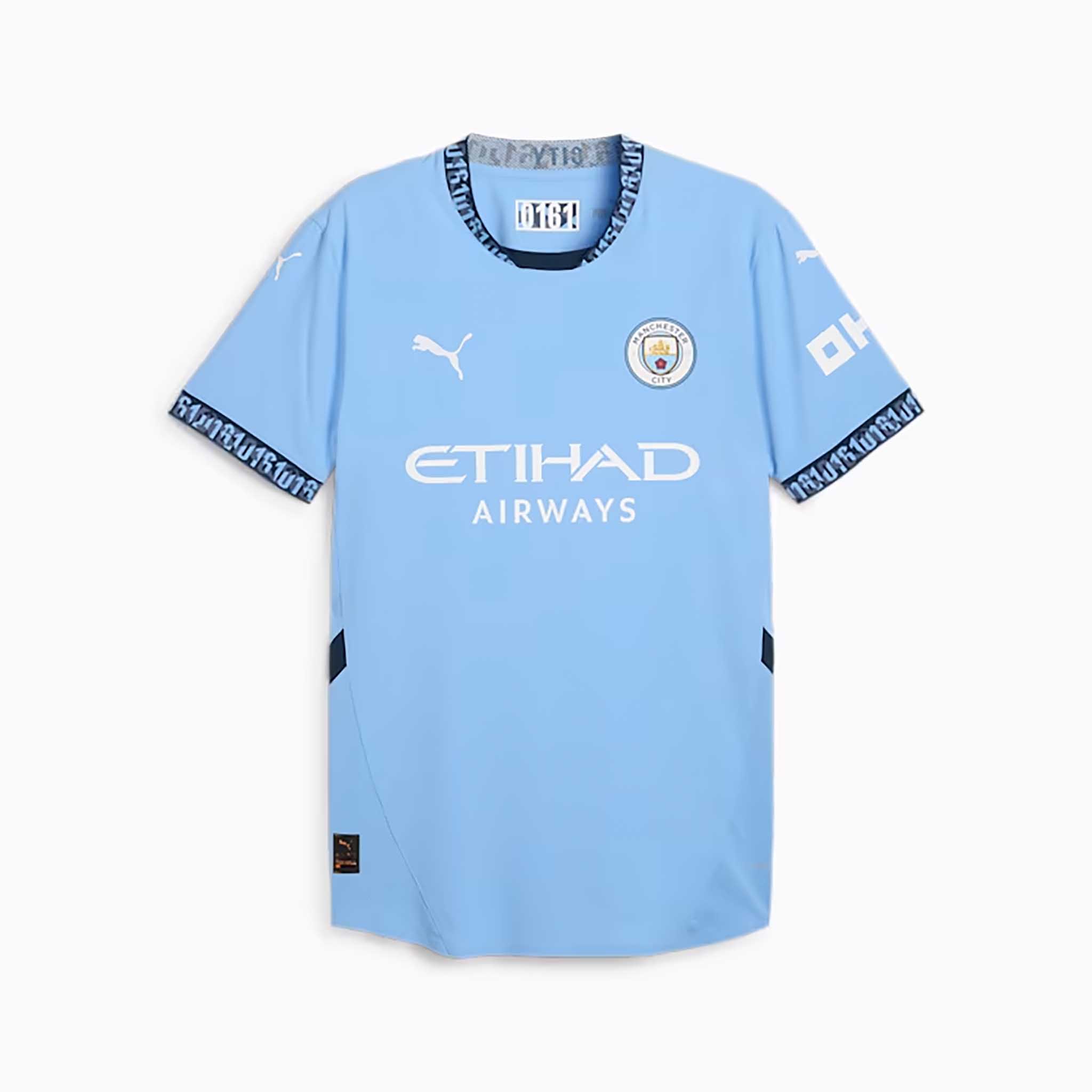 Maillot Manchester City FC Home 24/25 Authentique Puma pour adulte