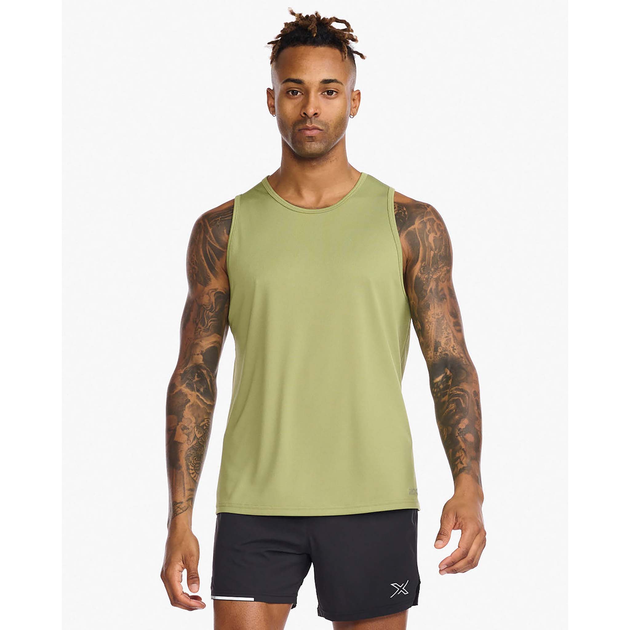 2XU Aero Tank dÃ©bardeur de course Ã  pied pour homme