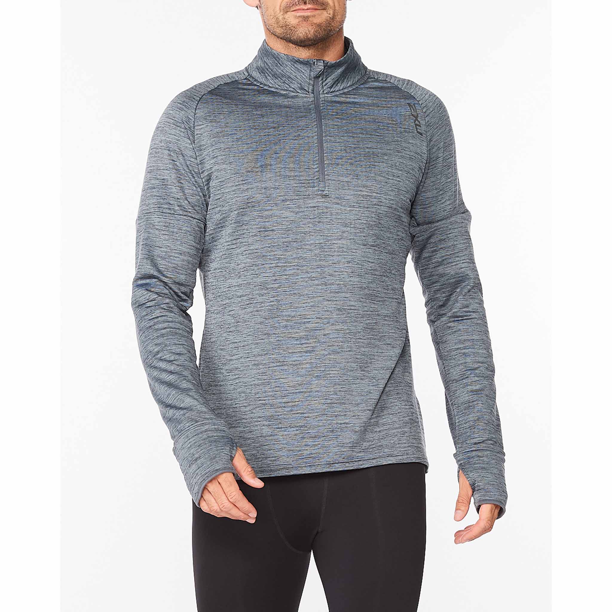 2XU chandail manches longues Ignition 1/4 Zip de course pour homme