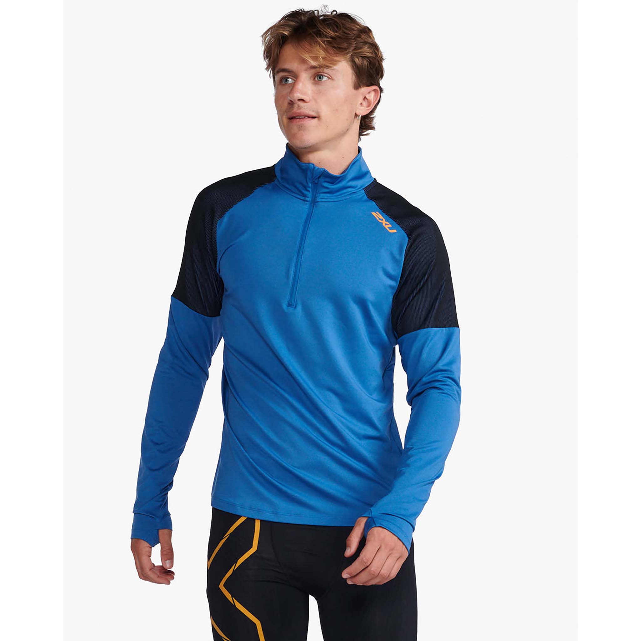 2XU chandail Ã  manches longues Light Speed 1/2 Zip de course homme