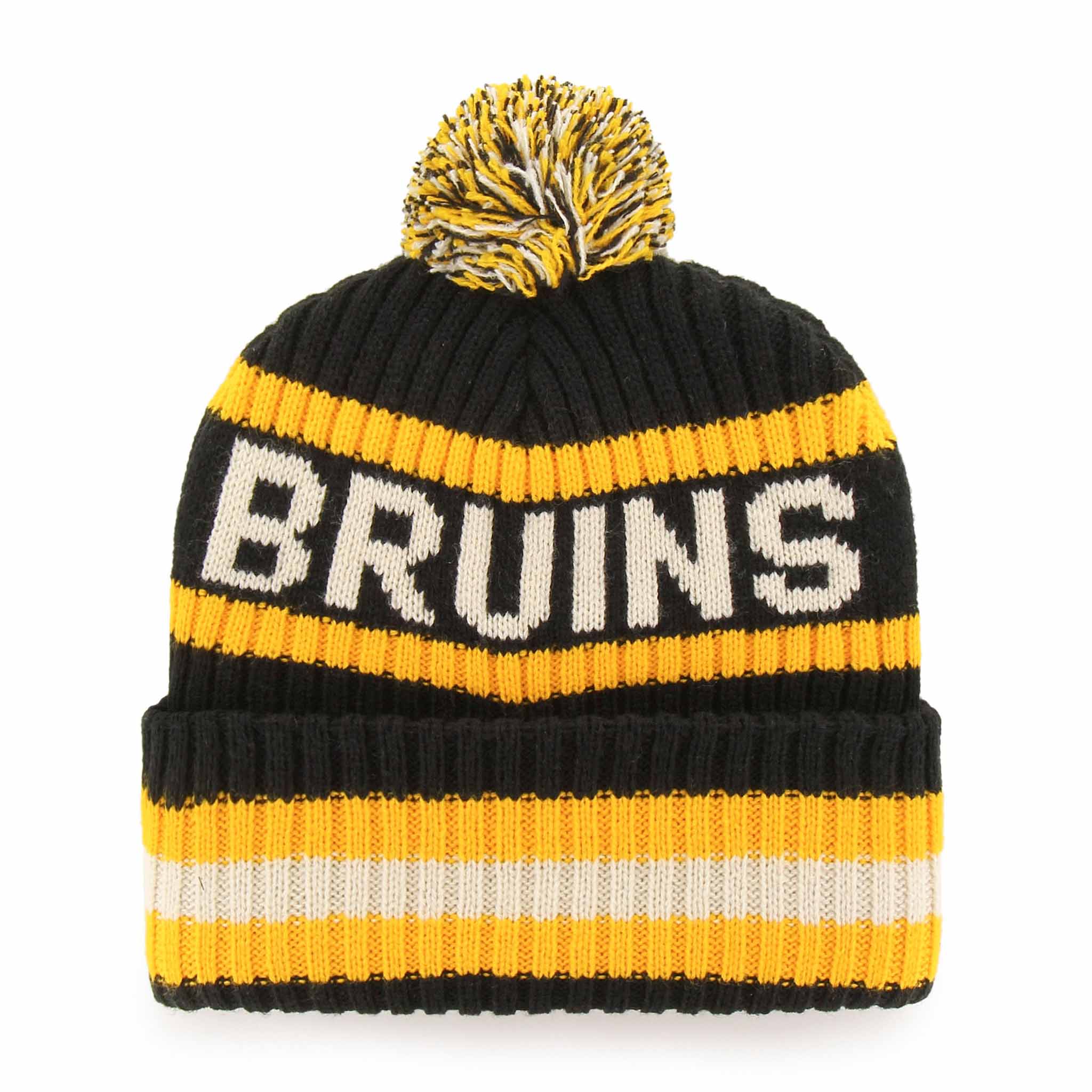 47 Brand Tuque a pompon Bering NHL Boston Bruins