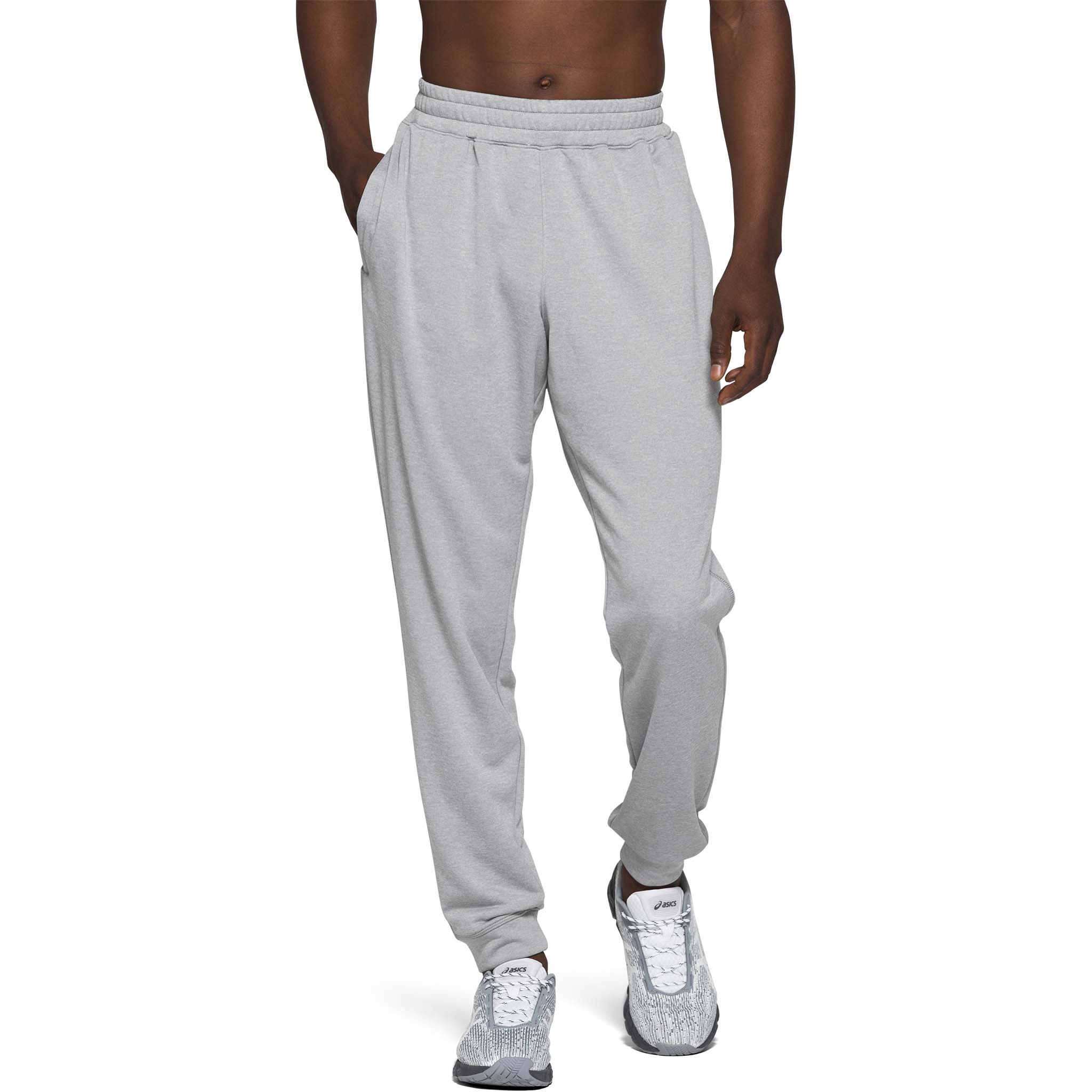 ASICS French Terry Jogger pantalon sport en tissu bouclette pour homme