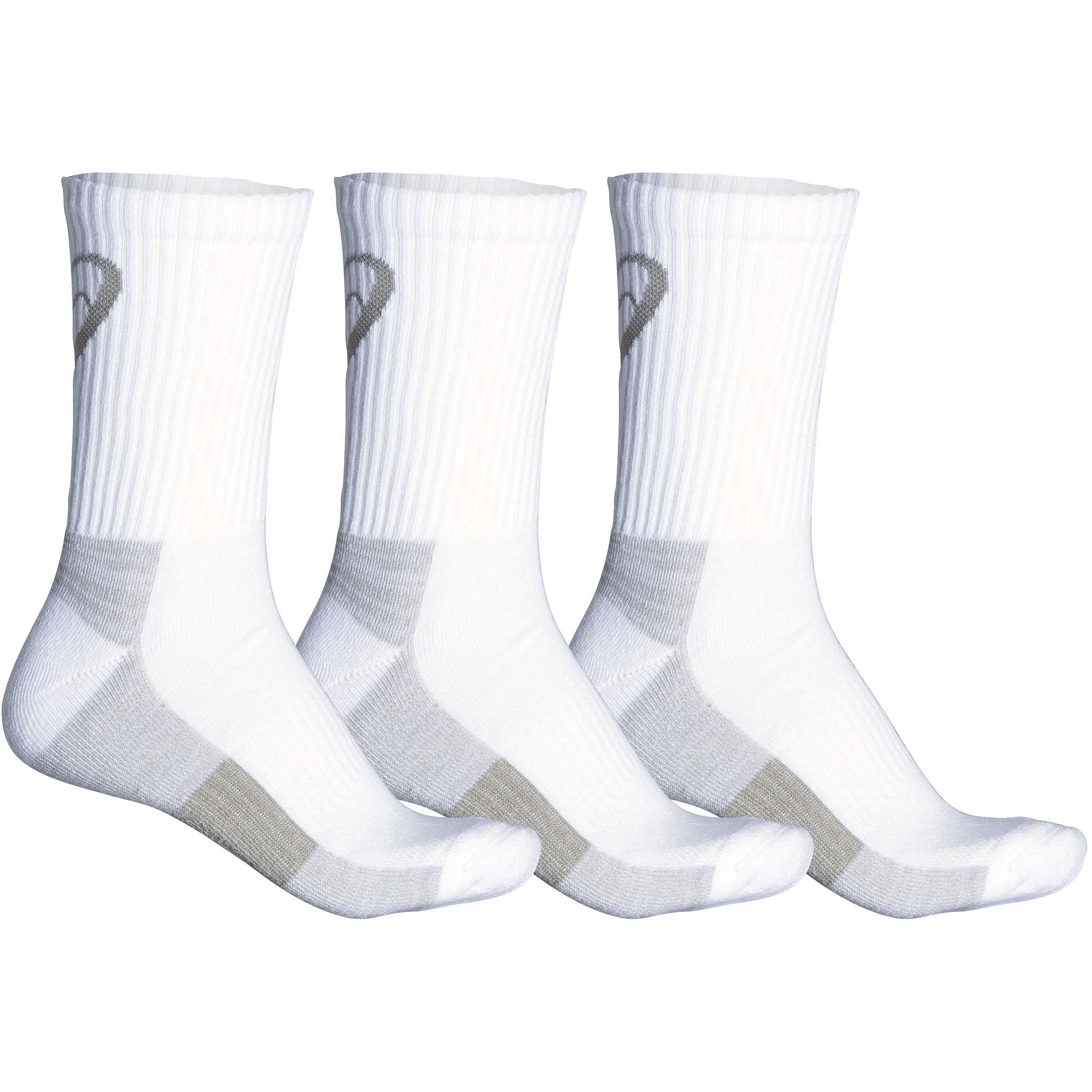 ASICS Training Crew Socks chaussettes de course Ã  pied unisexes (paquet de 3)