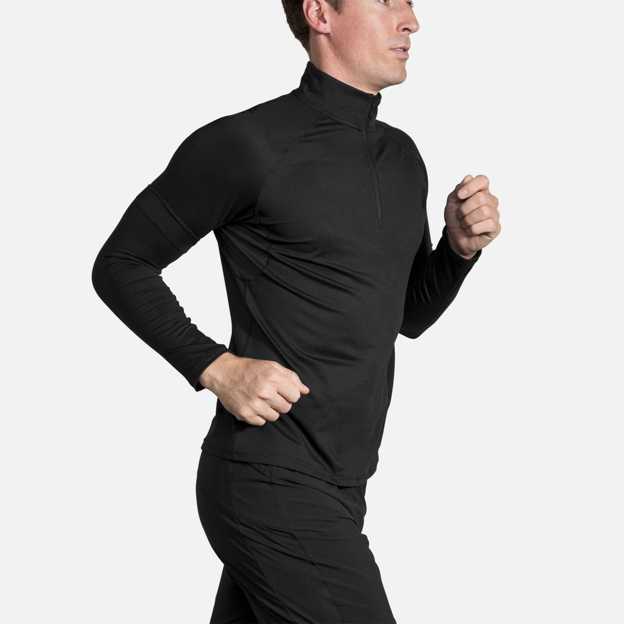 Brooks Dash 1/2 Zip chandail de course Ã  pied pour homme