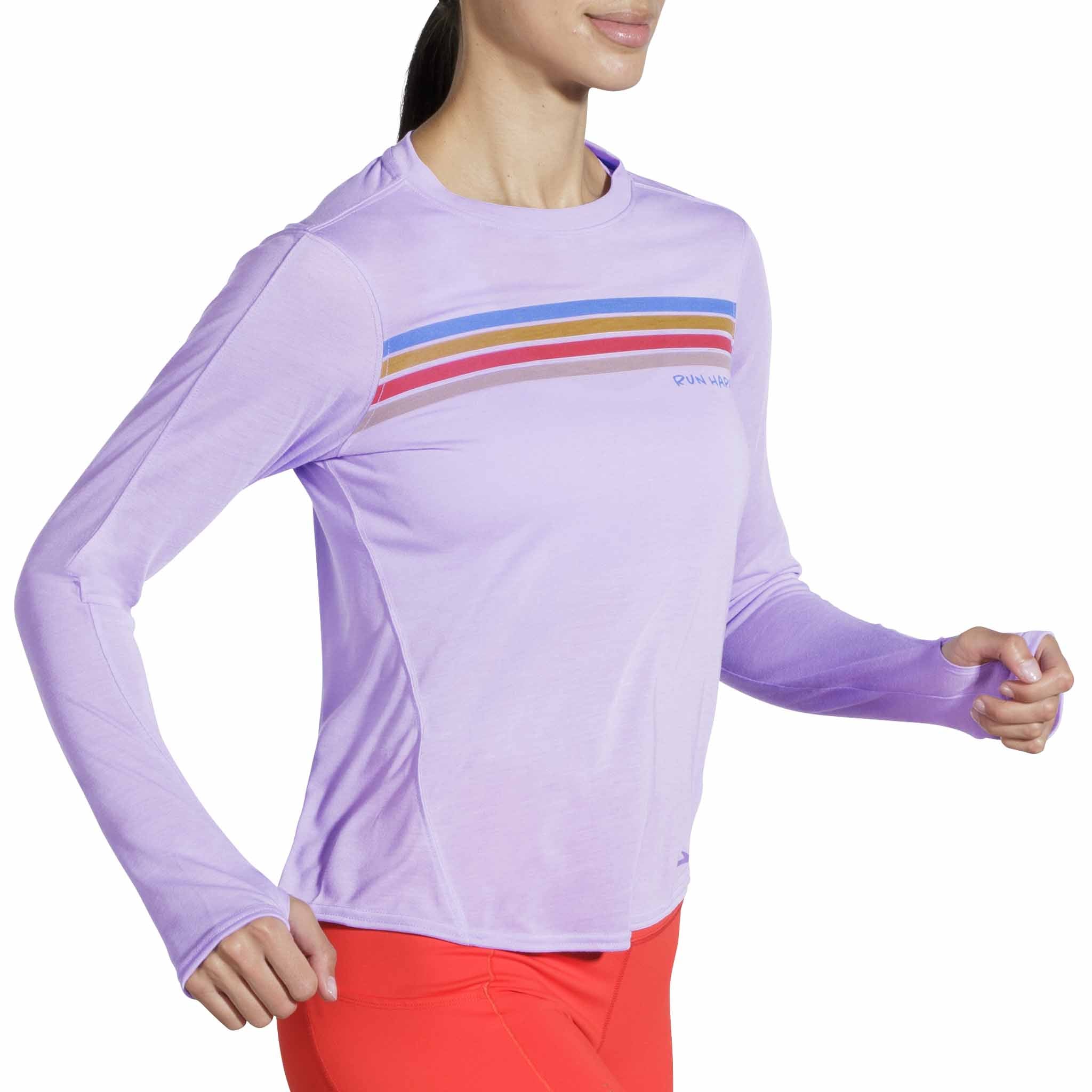 Brooks Distance Graphic t-shirt Ã  manches longues pour femme