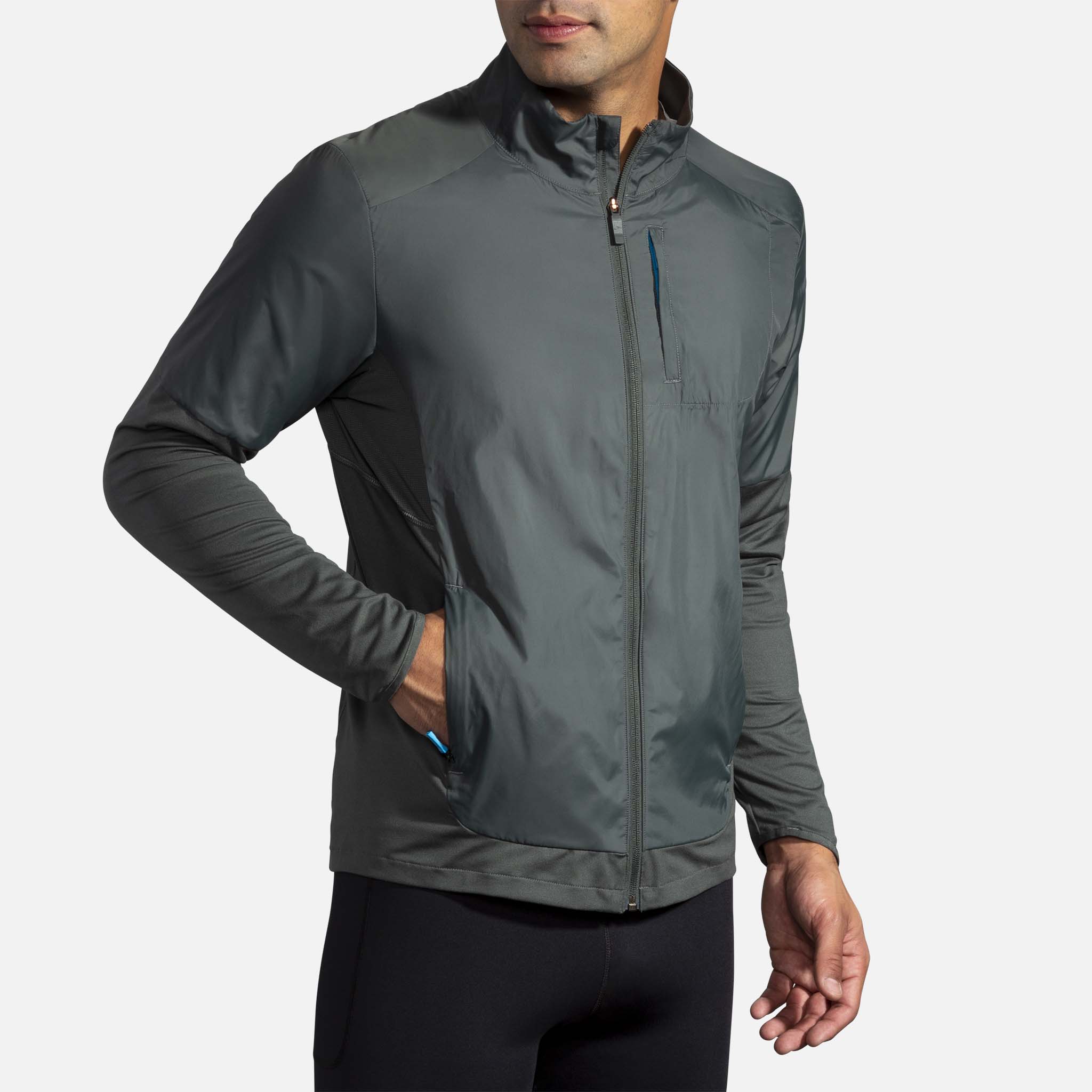 Brooks Fusion Hybrid Jacket manteau de course Ã  pied homme