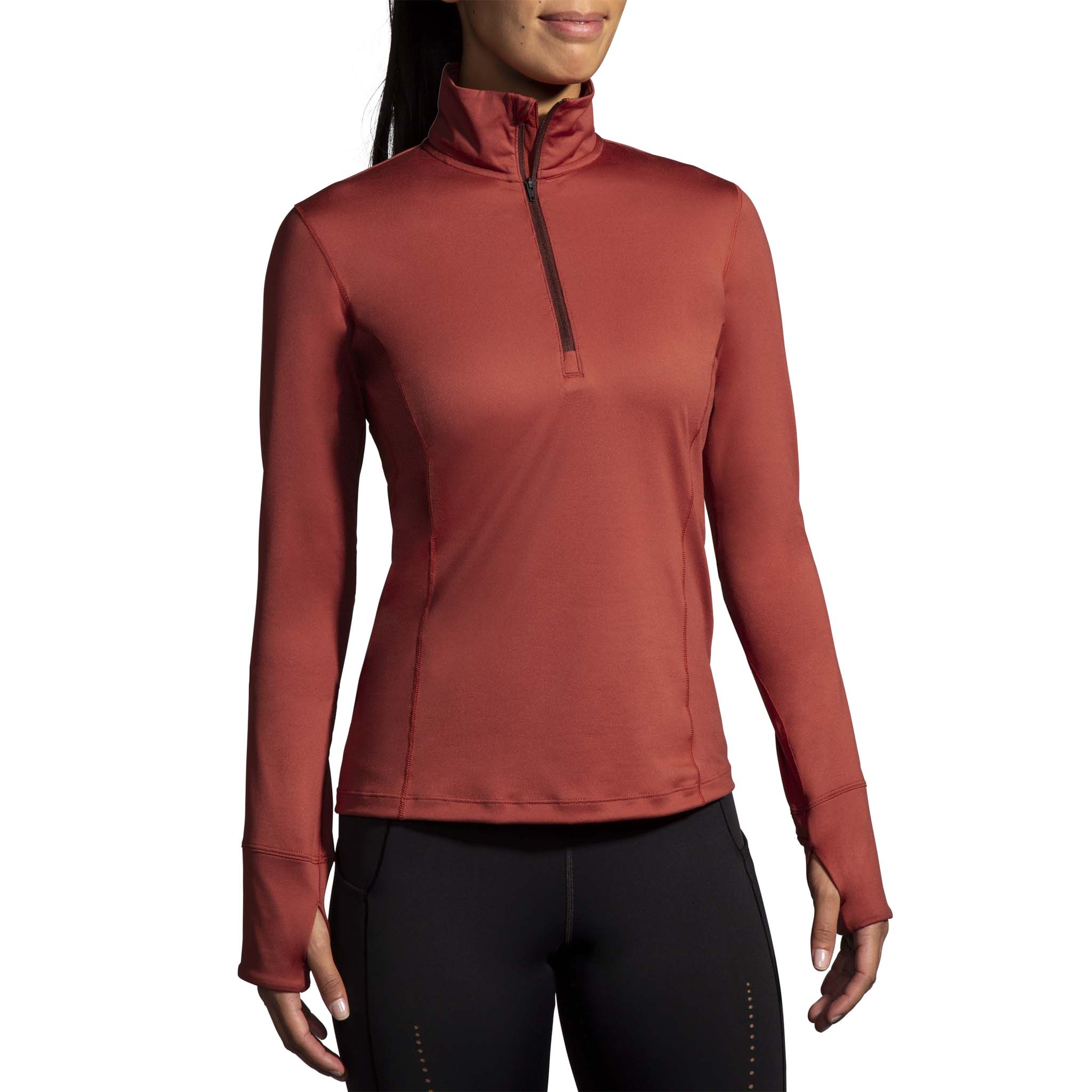 Brooks Dash 1/2 Zip chandail de course Ã  pied pour femme