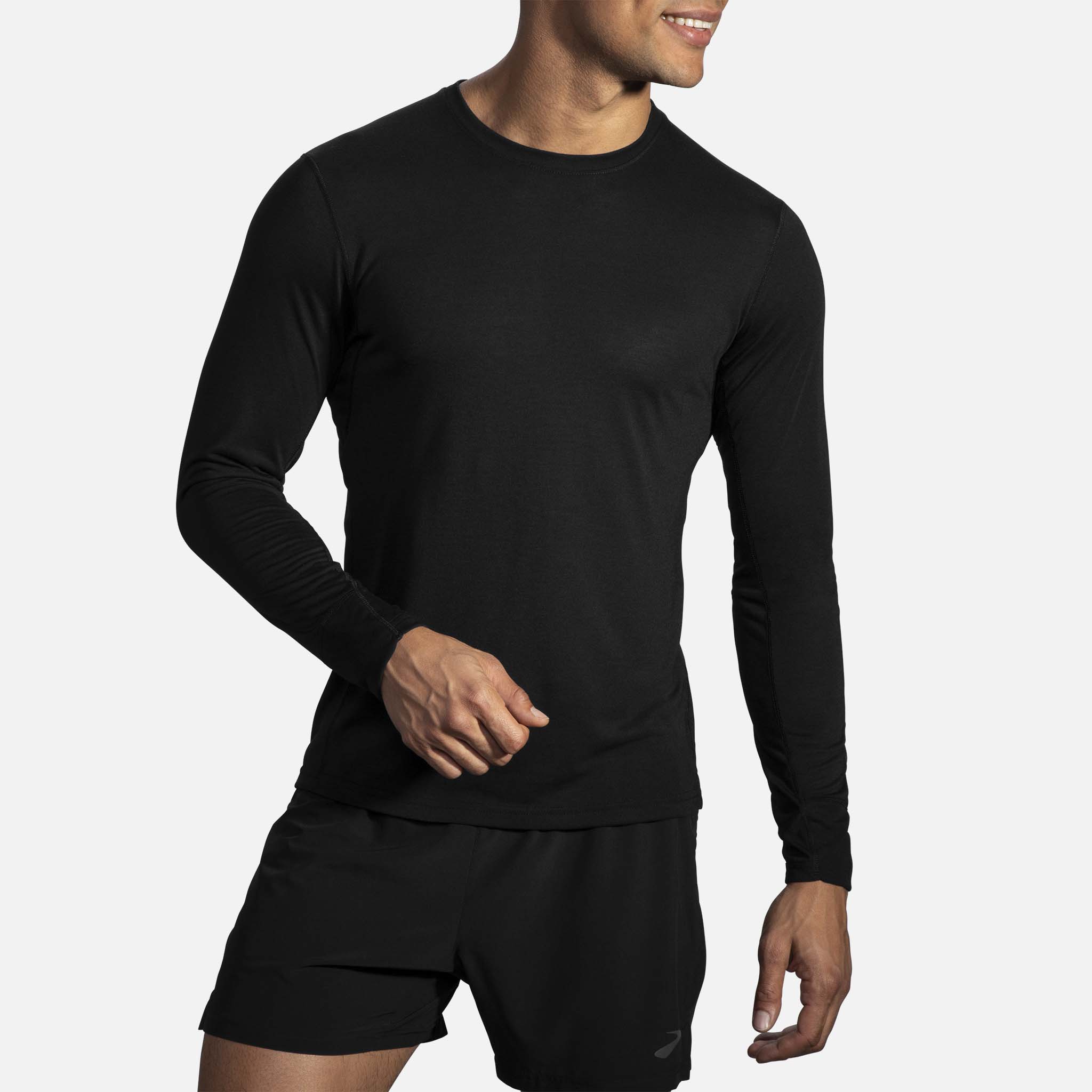 Brooks Distance t-shirt Ã  manches longues sport de course Ã  pied homme