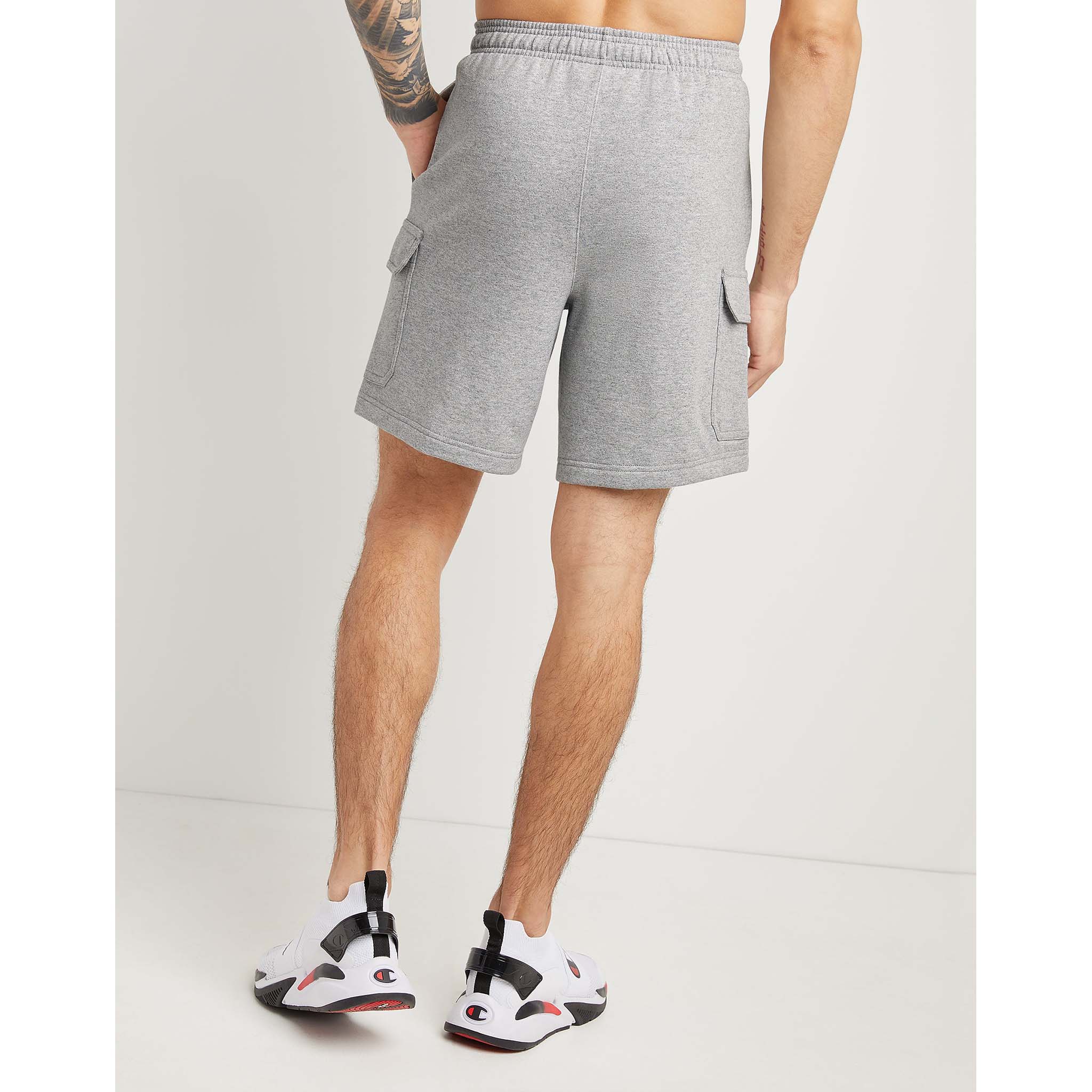 Champion 8-Inch Powerblend Cargo Short en molleton pour homme