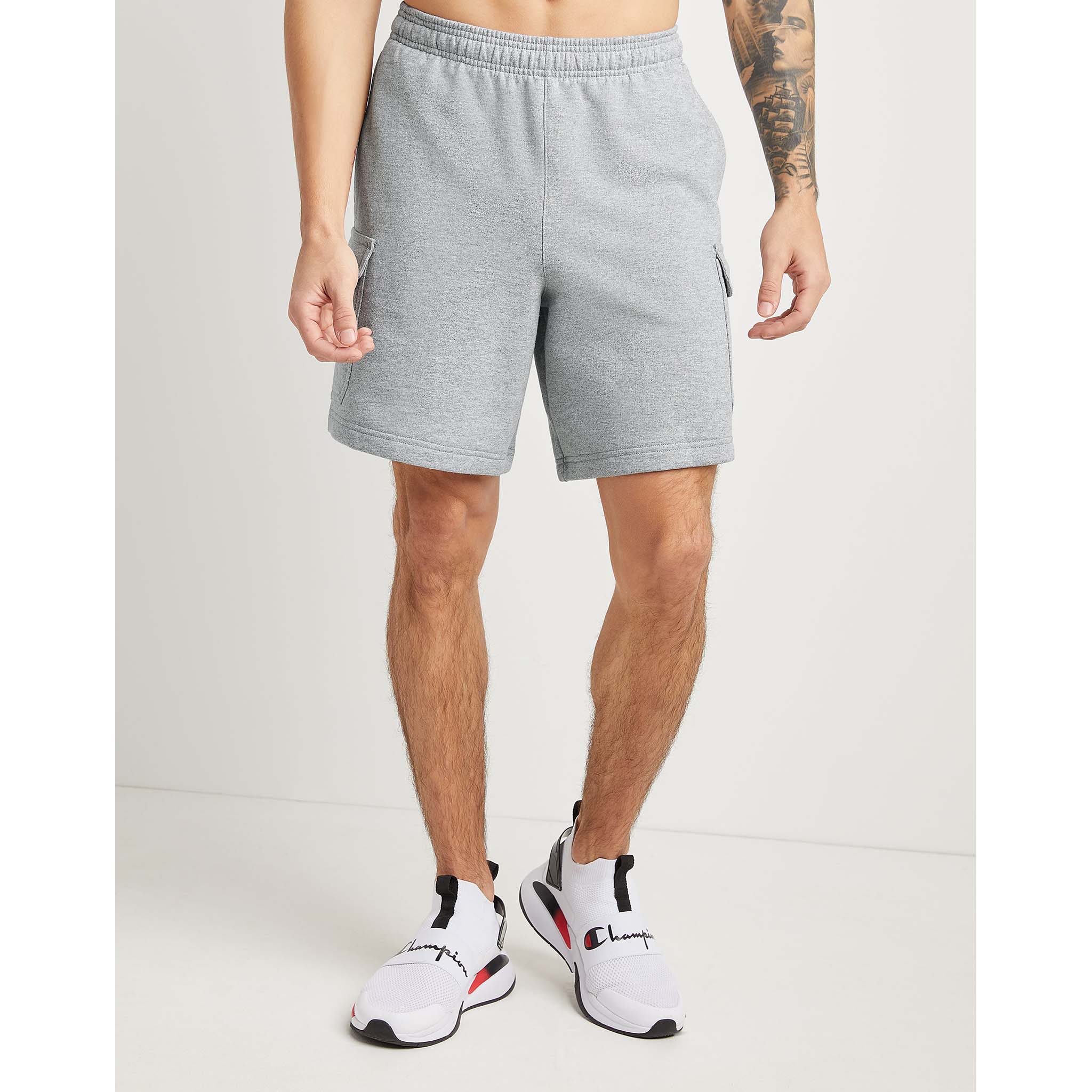 Champion 8-Inch Powerblend Cargo Short en molleton pour homme