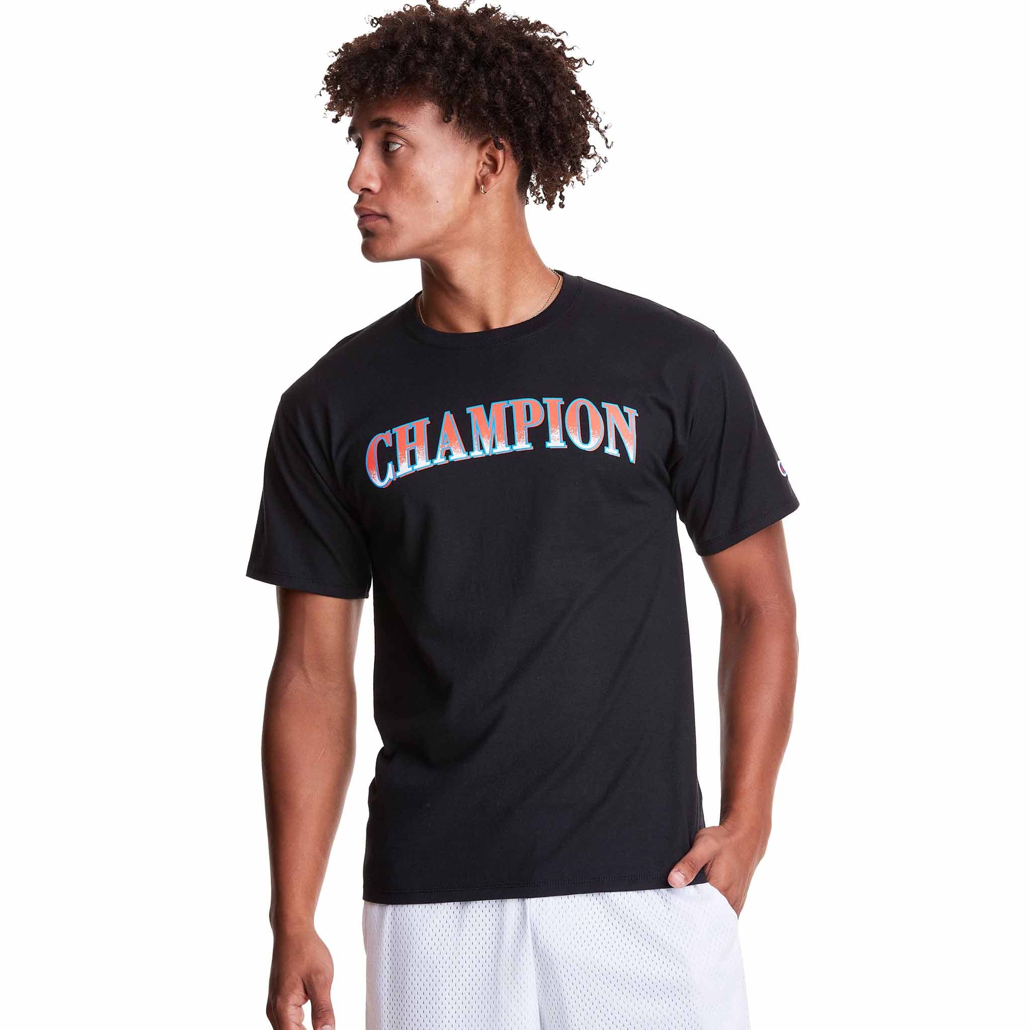 Champion Classic Jersey Tee Arch Logo T-shirt manches courtes pour homme