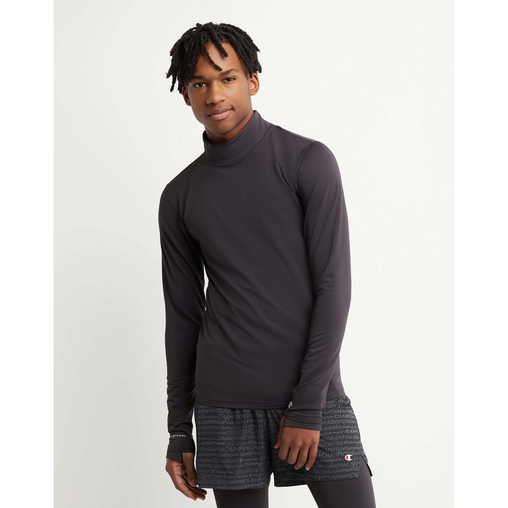 Champion Cold Weather chandail manches longues col montant homme