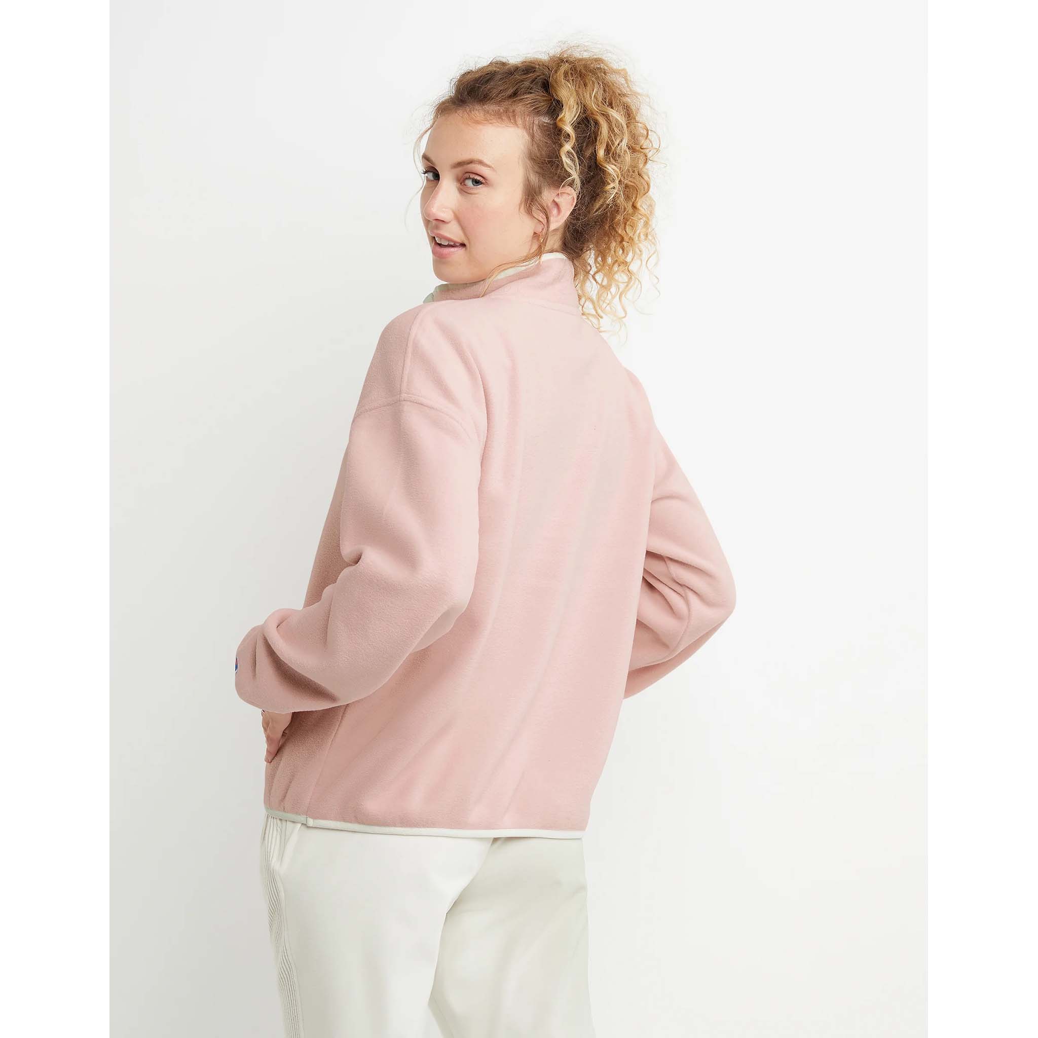 Champion Explorer Fleece Snap Pull-over Ã  demi-fermeture pressionnÃ©e femme