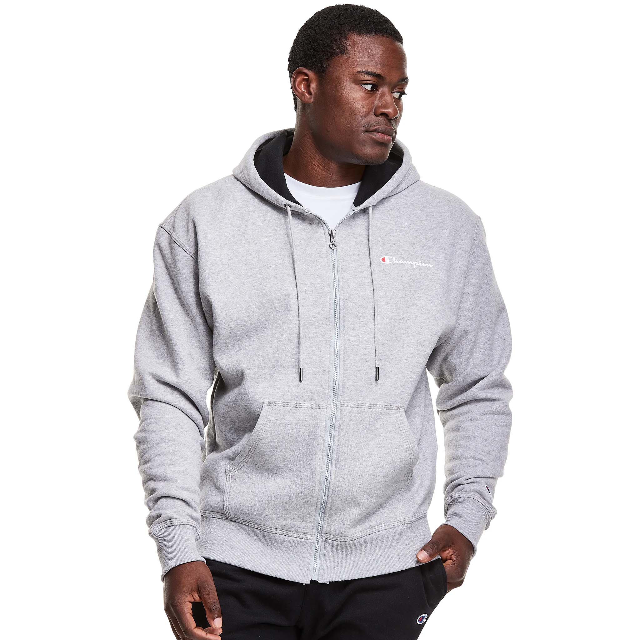 Champion Powerblend Graphic Hoodie sweatshirt Ã  capuche et Ã  zip homme