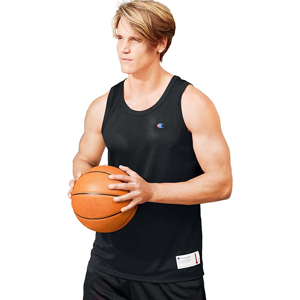 Champion SIngle Layer Mesh Tank camisole basketball pour homme