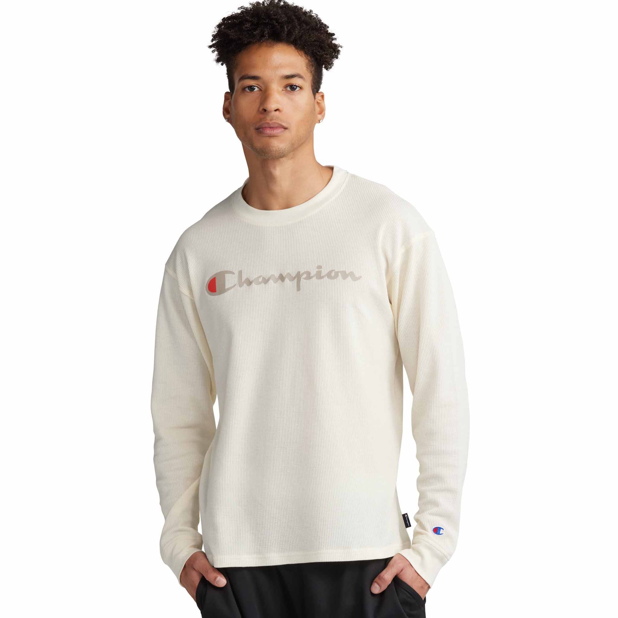 Champion Waffle Long Sleeve Tee chandail Ã  manches longues