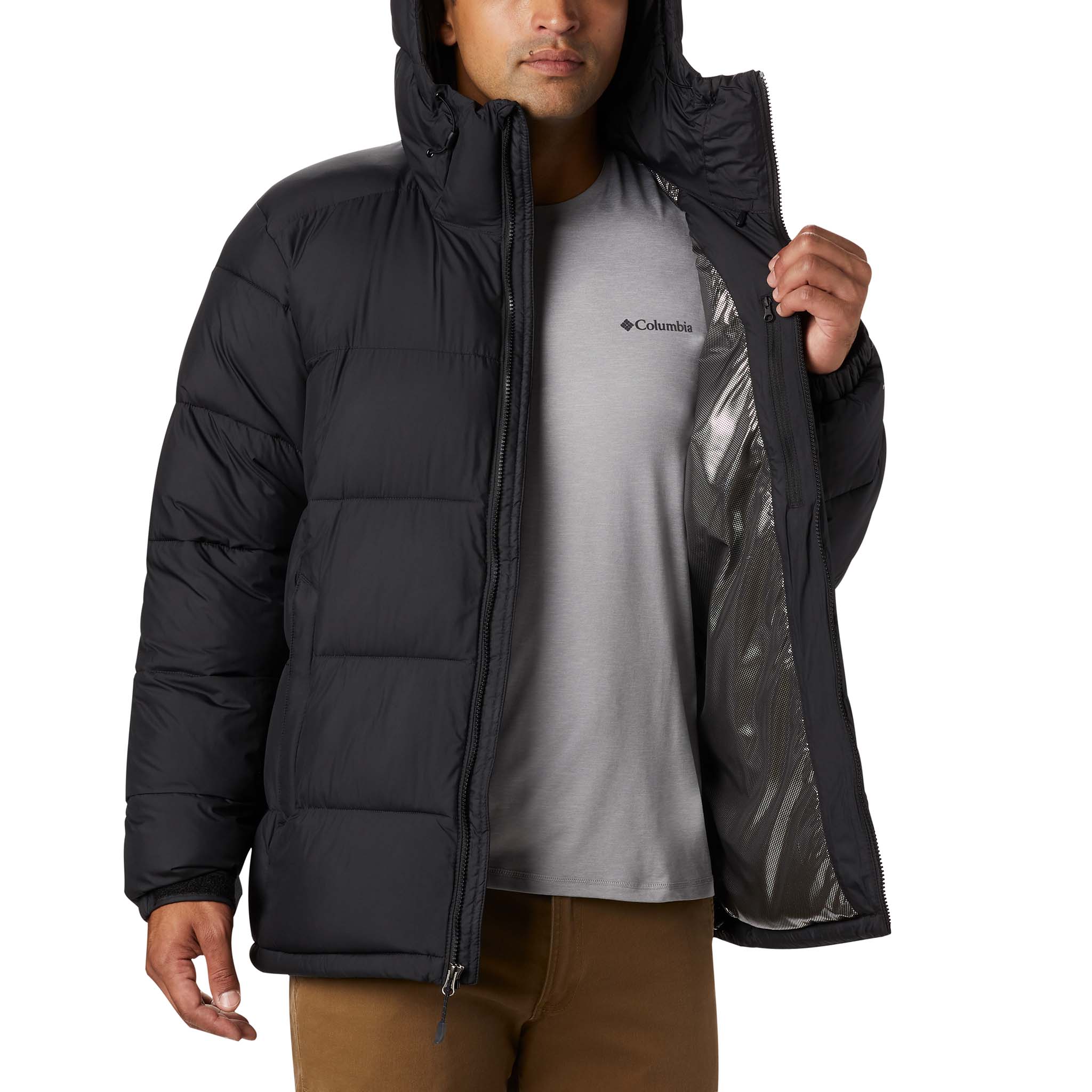 Columbia Pike Lake Hooded Jacket manteau matelassÃ© pour homme