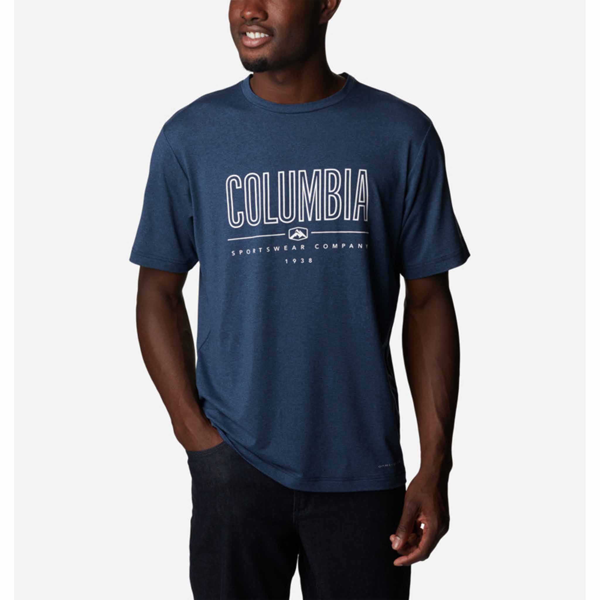 Columbia Tech Trail Front Graphic T-shirt manches courtes pour homme