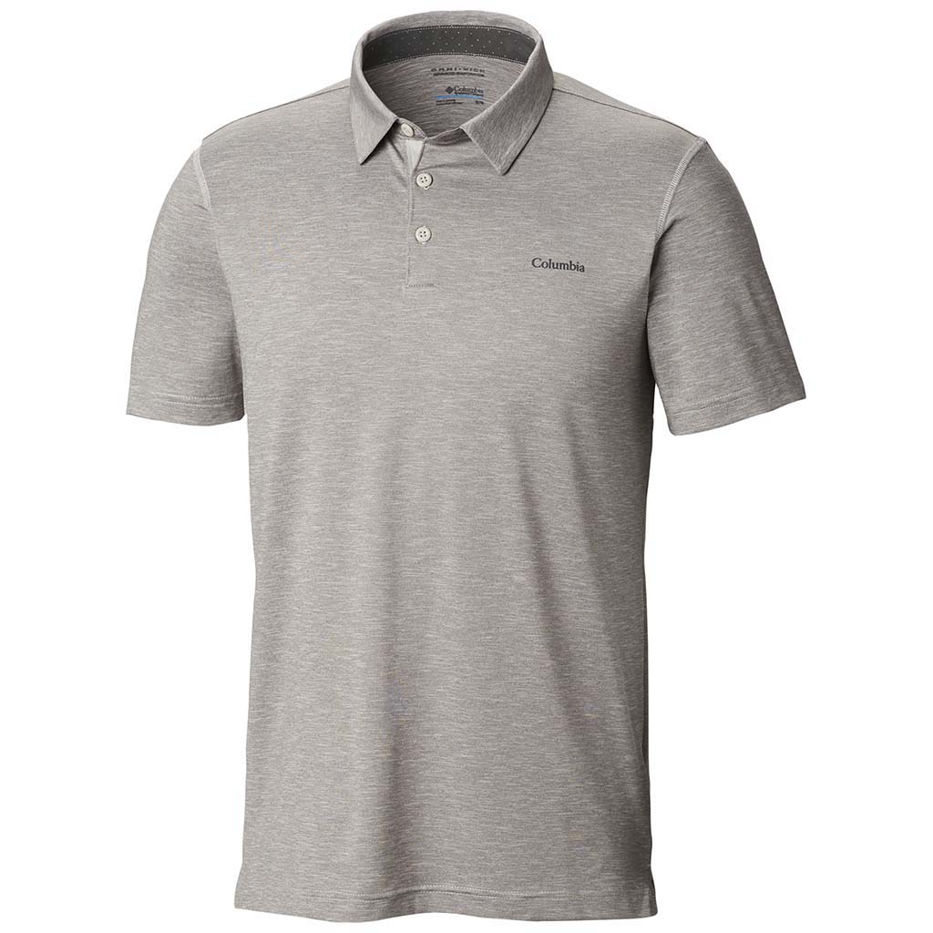 Columbia Tech Trail Polo sport manches courtes pour homme