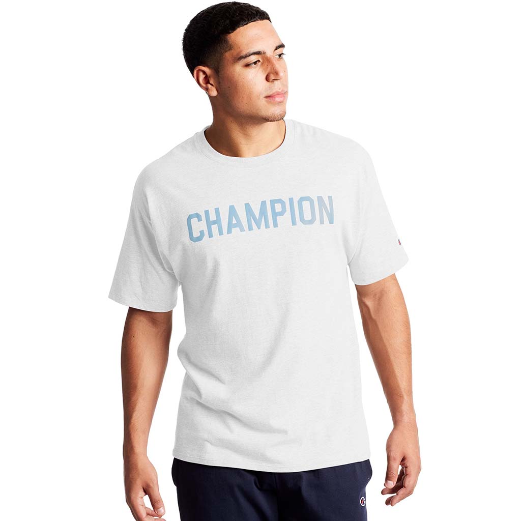 Champion Classic Jersey Block Logo T-shirts manches courtes pour homme