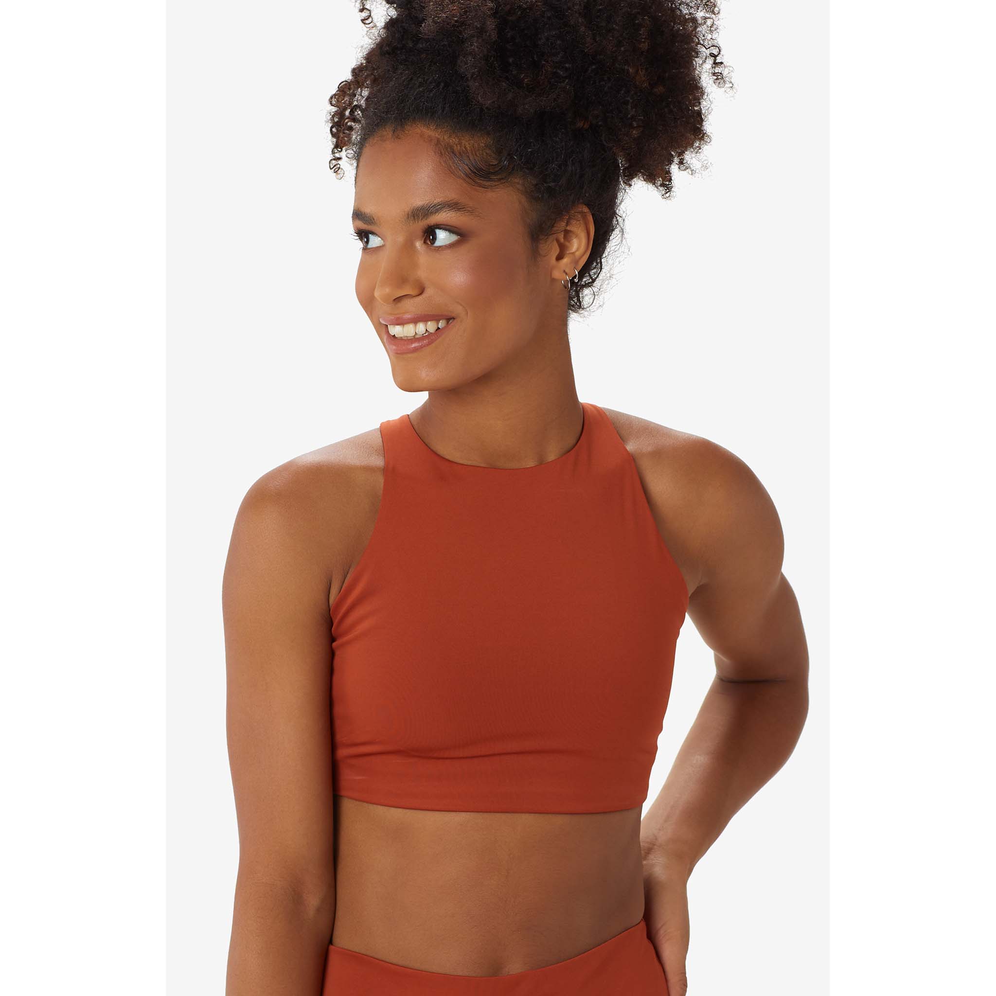 Lole Burst Up Bra soutien-gorge top de sport terracotta