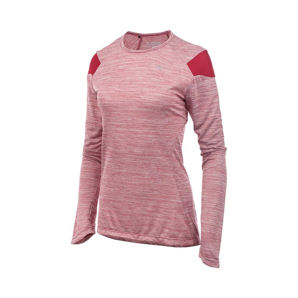 Mizuno Alpha Long Sleeve 2.0 T-shirt manches longues de course a pied femme