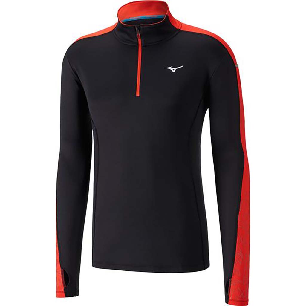 Mizuno Vortex Warmalite Half-Zip chandail de course a pied homme