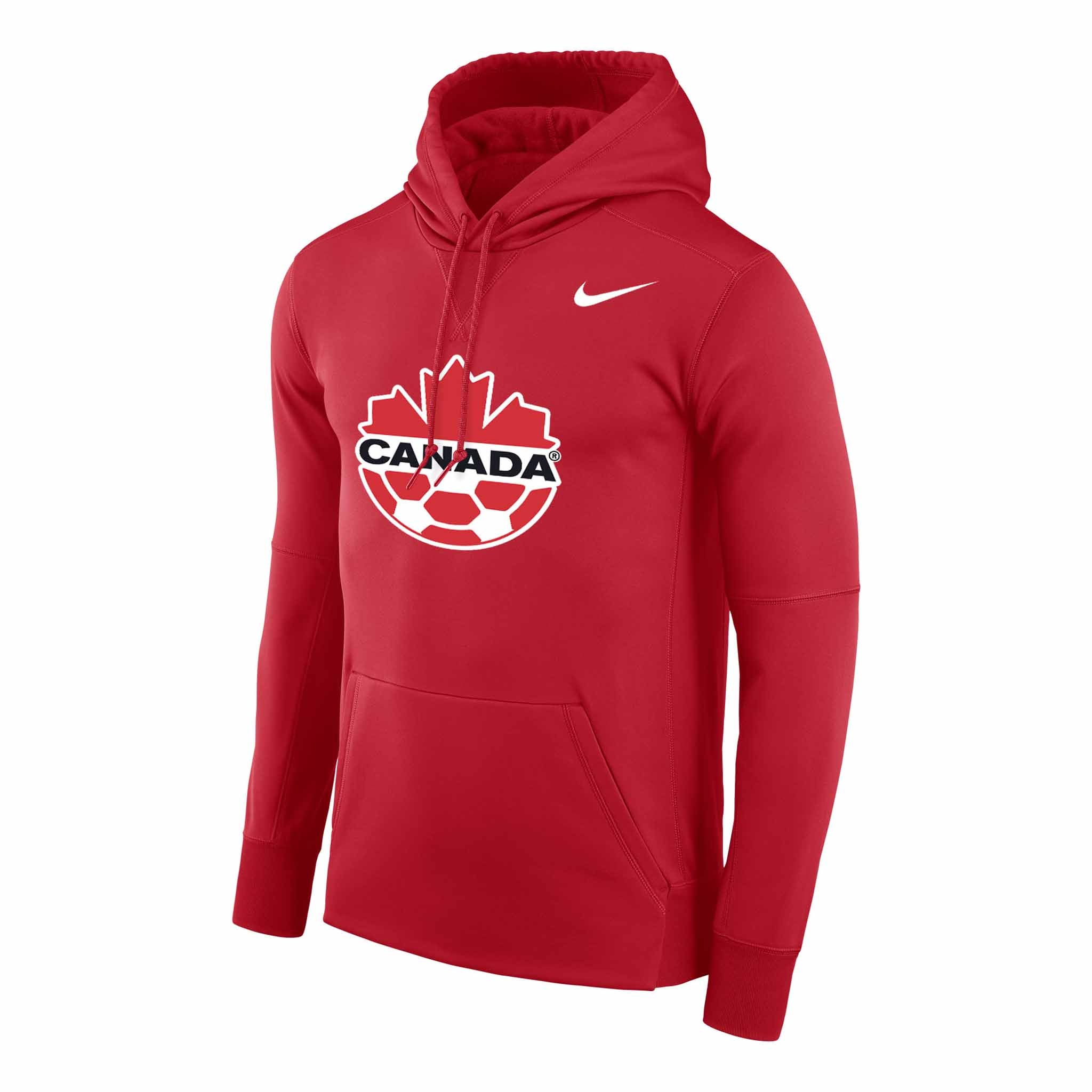 Nike Canada Soccer Logo et Swoosh hoodie de l'Ã©quipe nationale pour homme