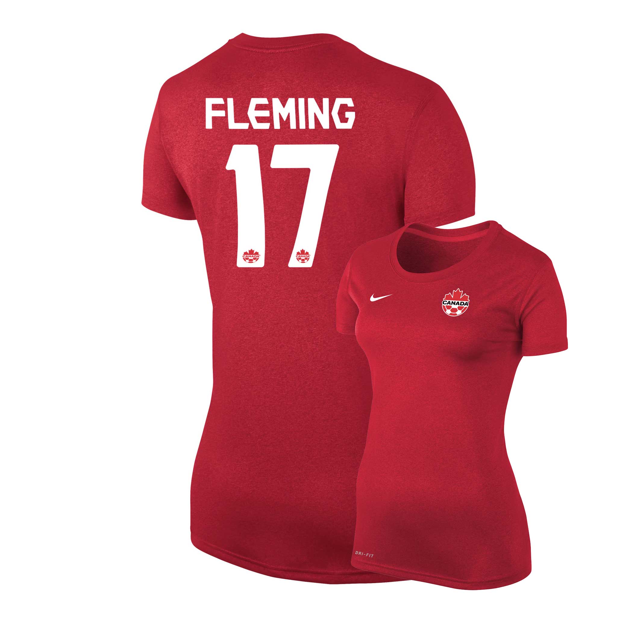 Nike Canada Soccer Jessie Fleming Legend SS t-shirt de soccer femme