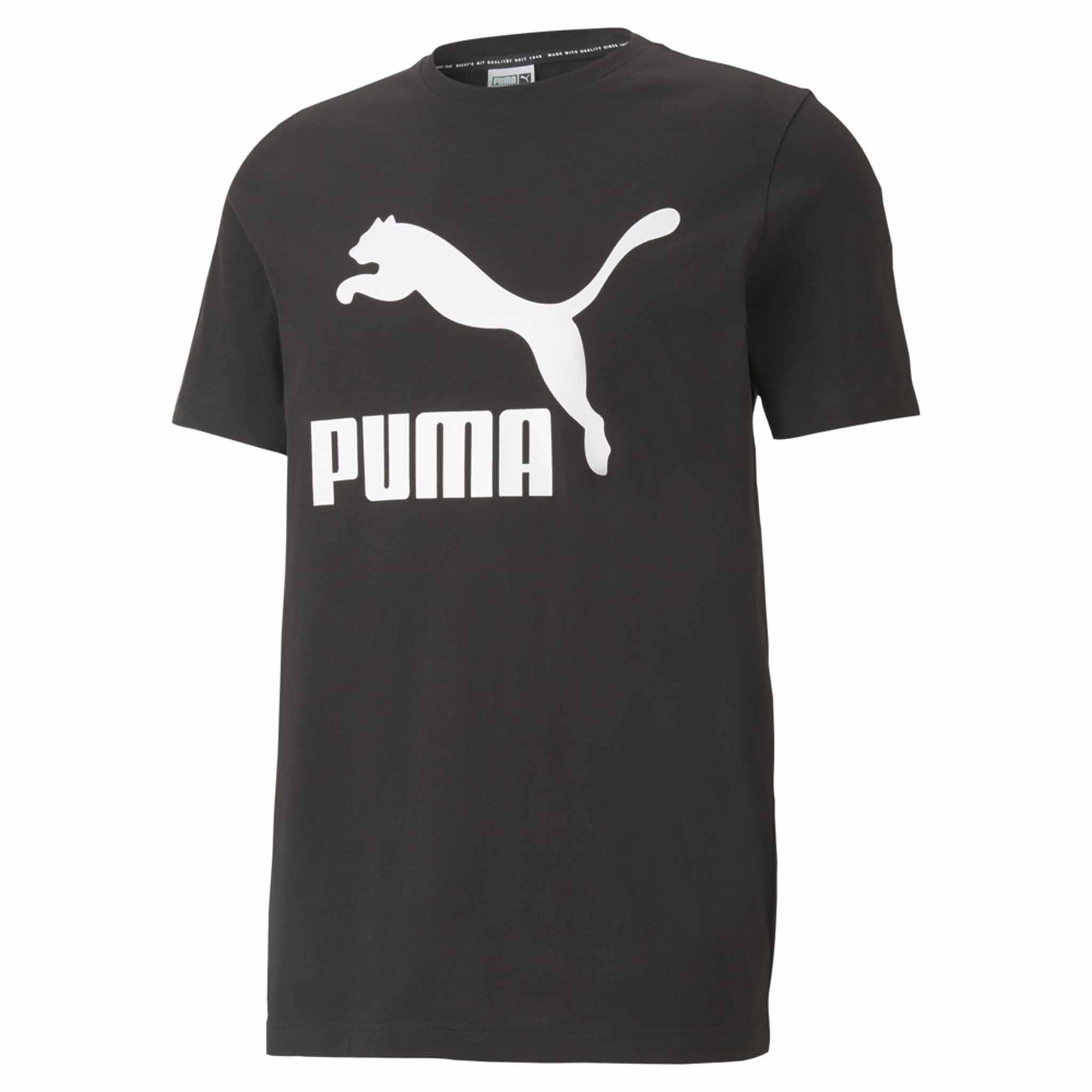 T Shirt Homme Puma Classics Logo Tee Soccer Sport Fitness