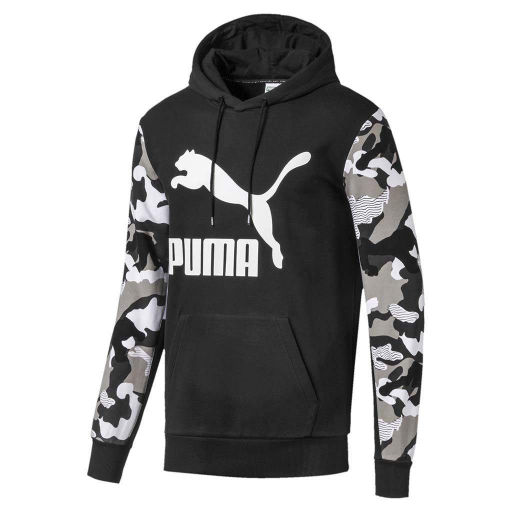 Chandail a capuche molletonnÃ© Puma Graphic AOP Hoodie pour homme