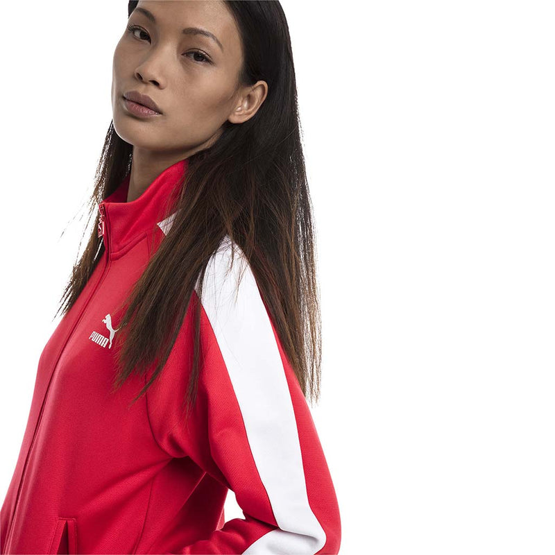 veste puma rouge femme