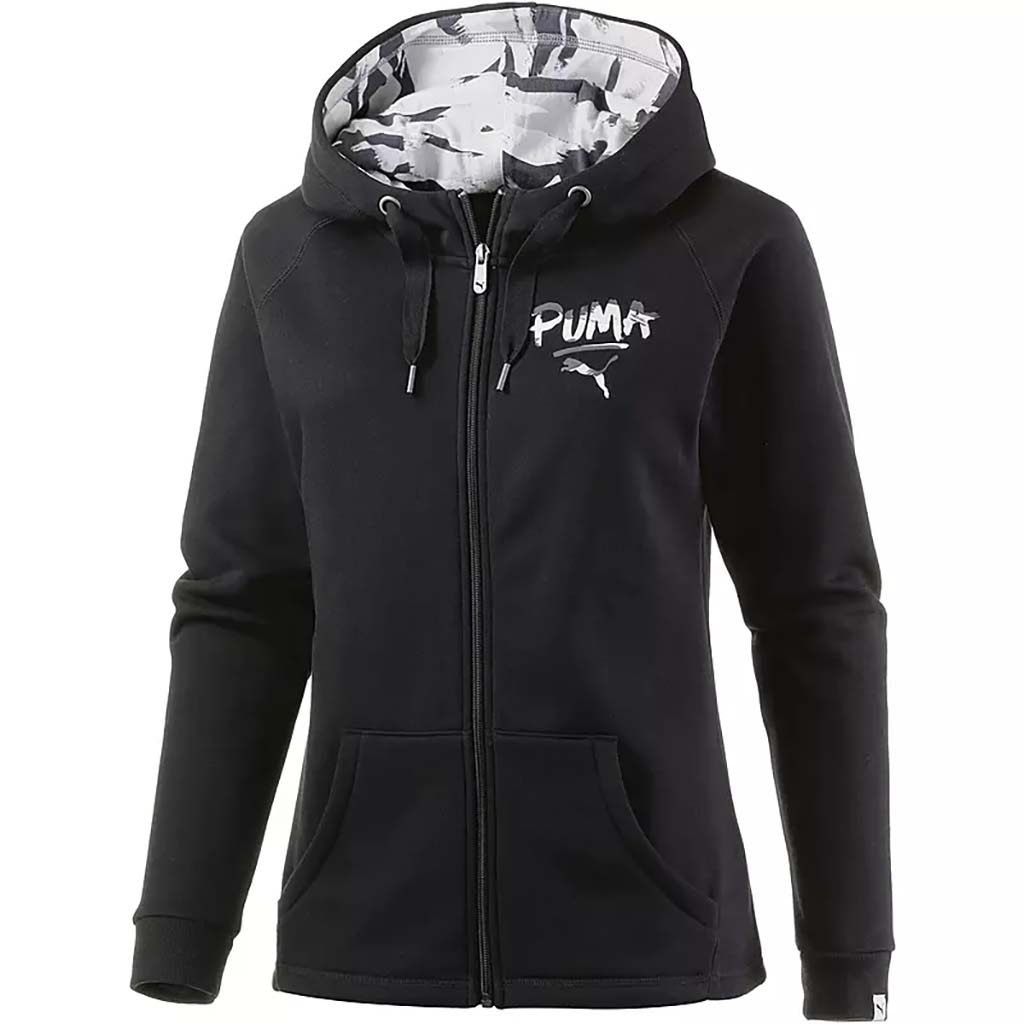 Coton OuatÃ© Puma Fun Hooded Sweat pour femme