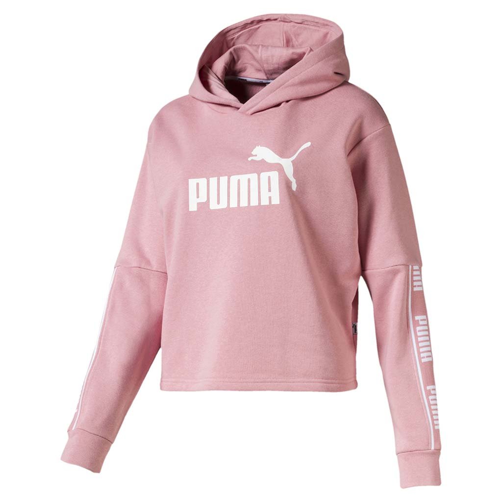 Chandail molleton Puma Amplified Crop a capuche pour femme