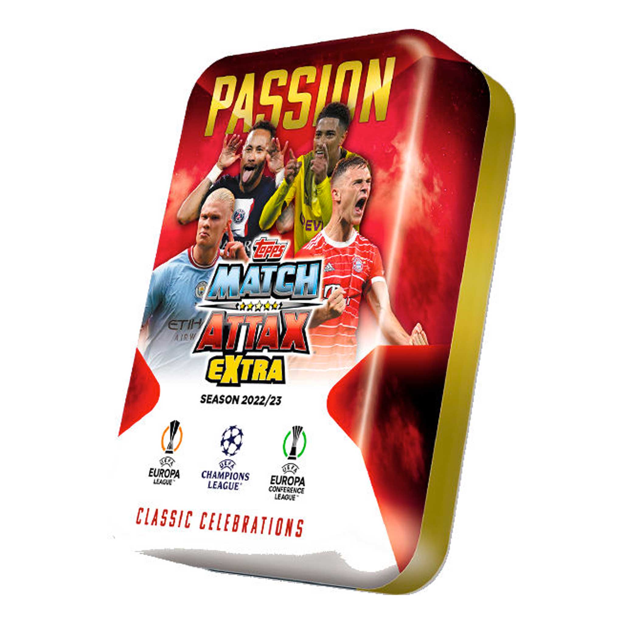 Cartes de soccer Topps Match Attax Classic Celebration Mega Tin 2022-2023