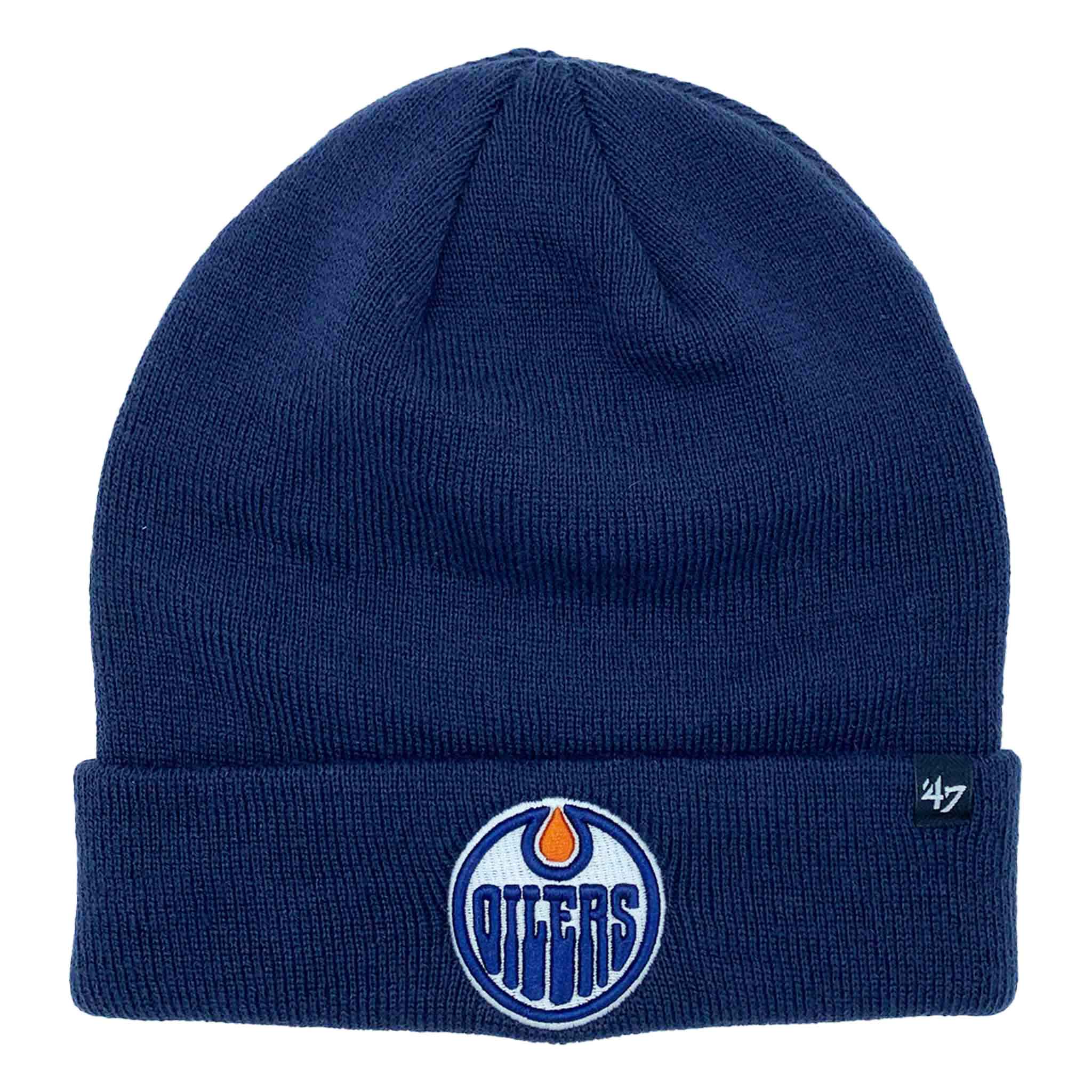 47 Brand Tuque a revers NHL Edmonton Oilers