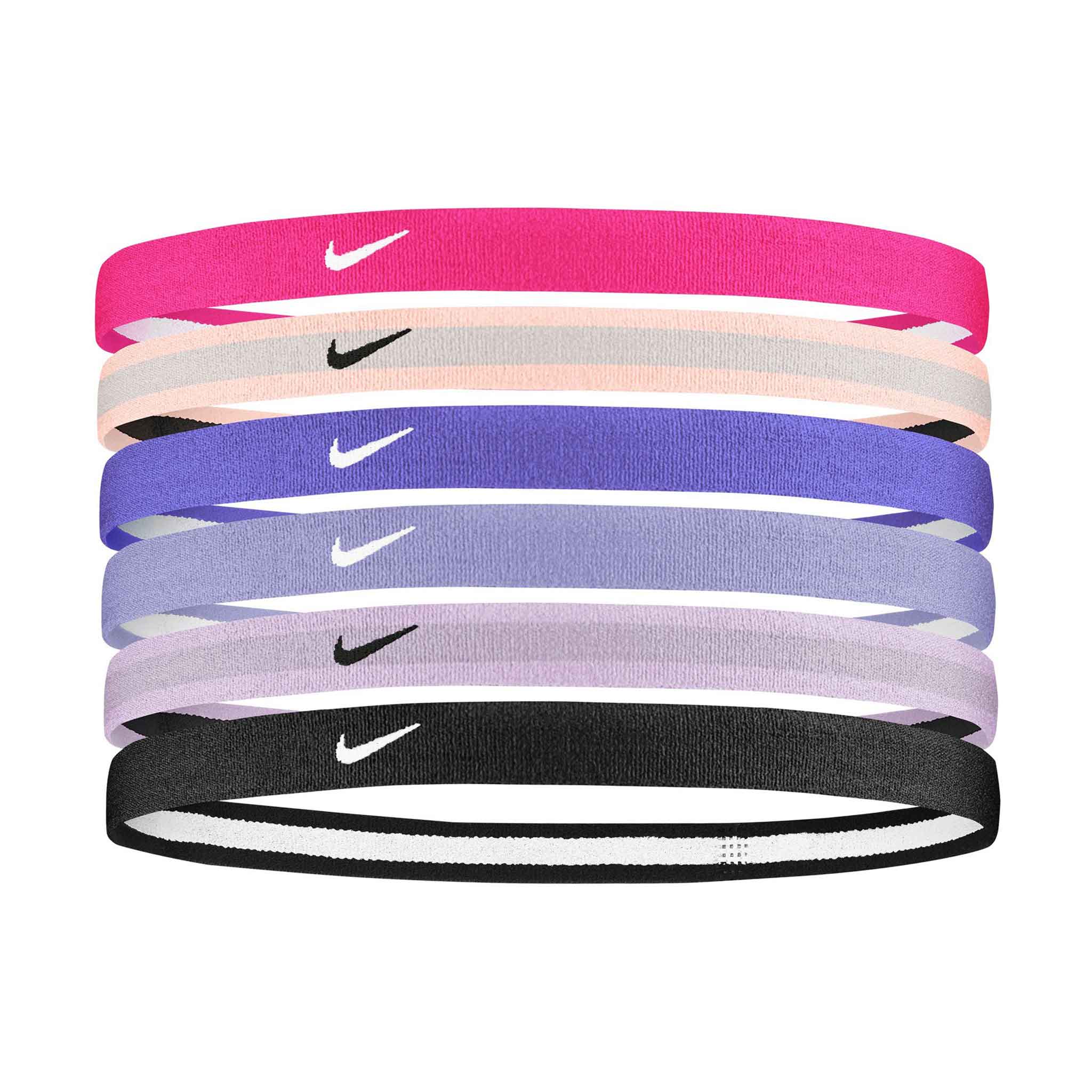Desgracia Sufijo juicio Nike Swoosh Sport Headbands 6pk 2.0 bandeaux sport pour cheveux - Soccer  Sport Fitness