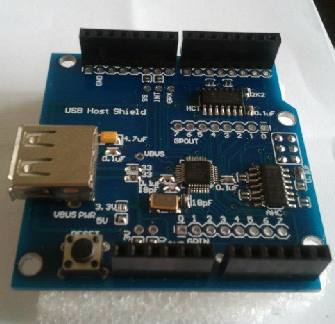 what does arduino usb host shield do