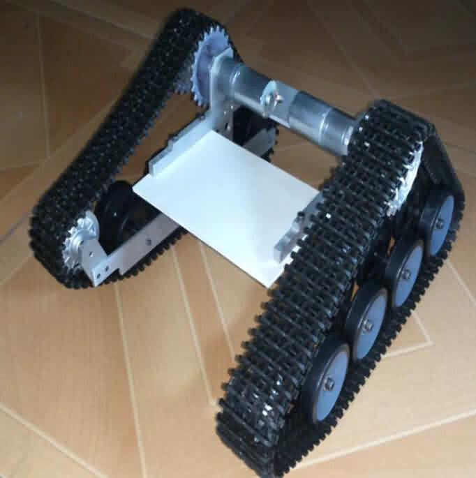 Robotic Crawler Mobile Base Kit Wall E Style Firgelli Robots