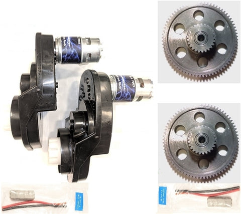 Staged Motor / Gearboxes Explained