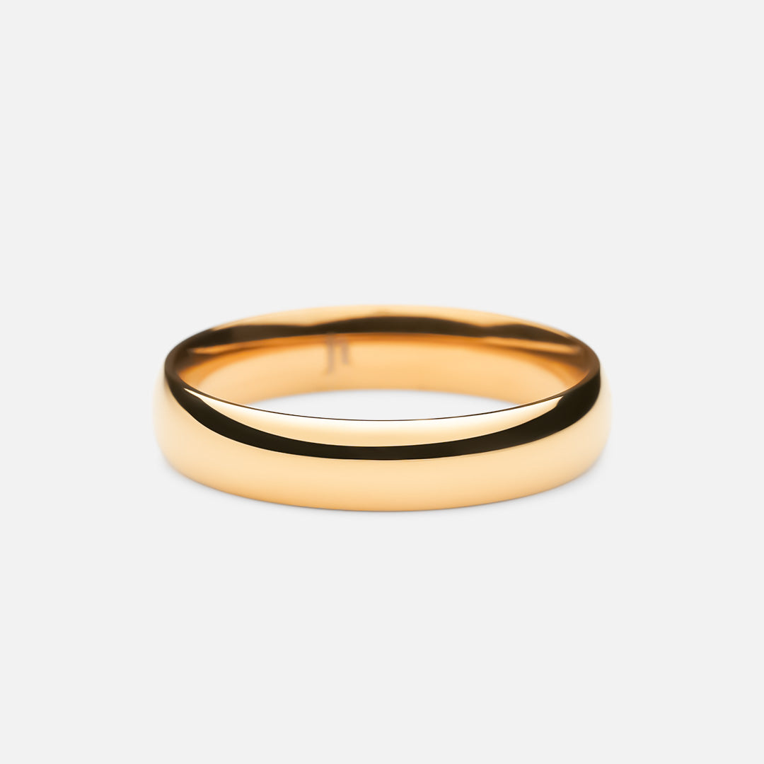 Se Delicate Ring 18K Guldbelagt 4mm hos Josephine Nord