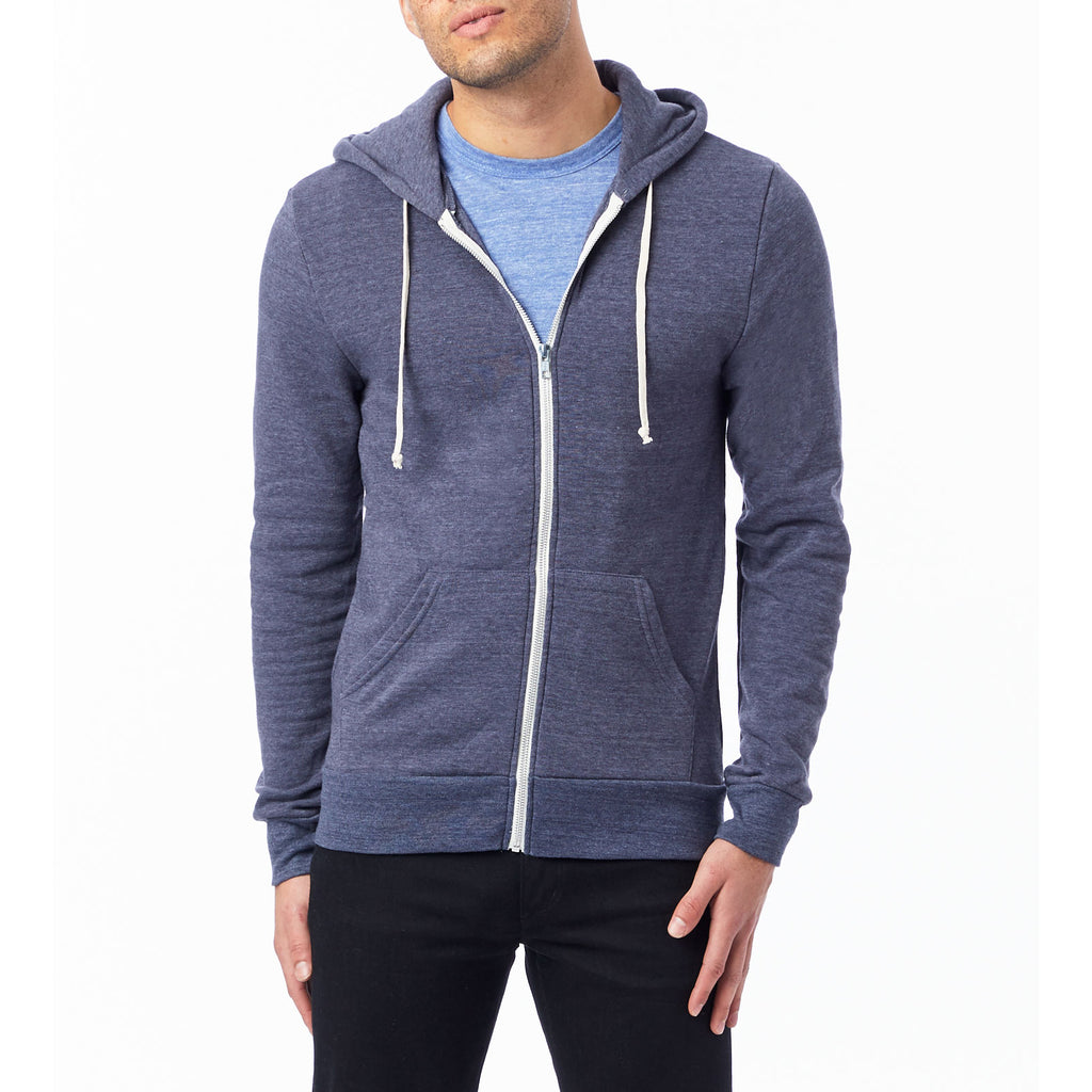 alternative apparel eco fleece hoodie