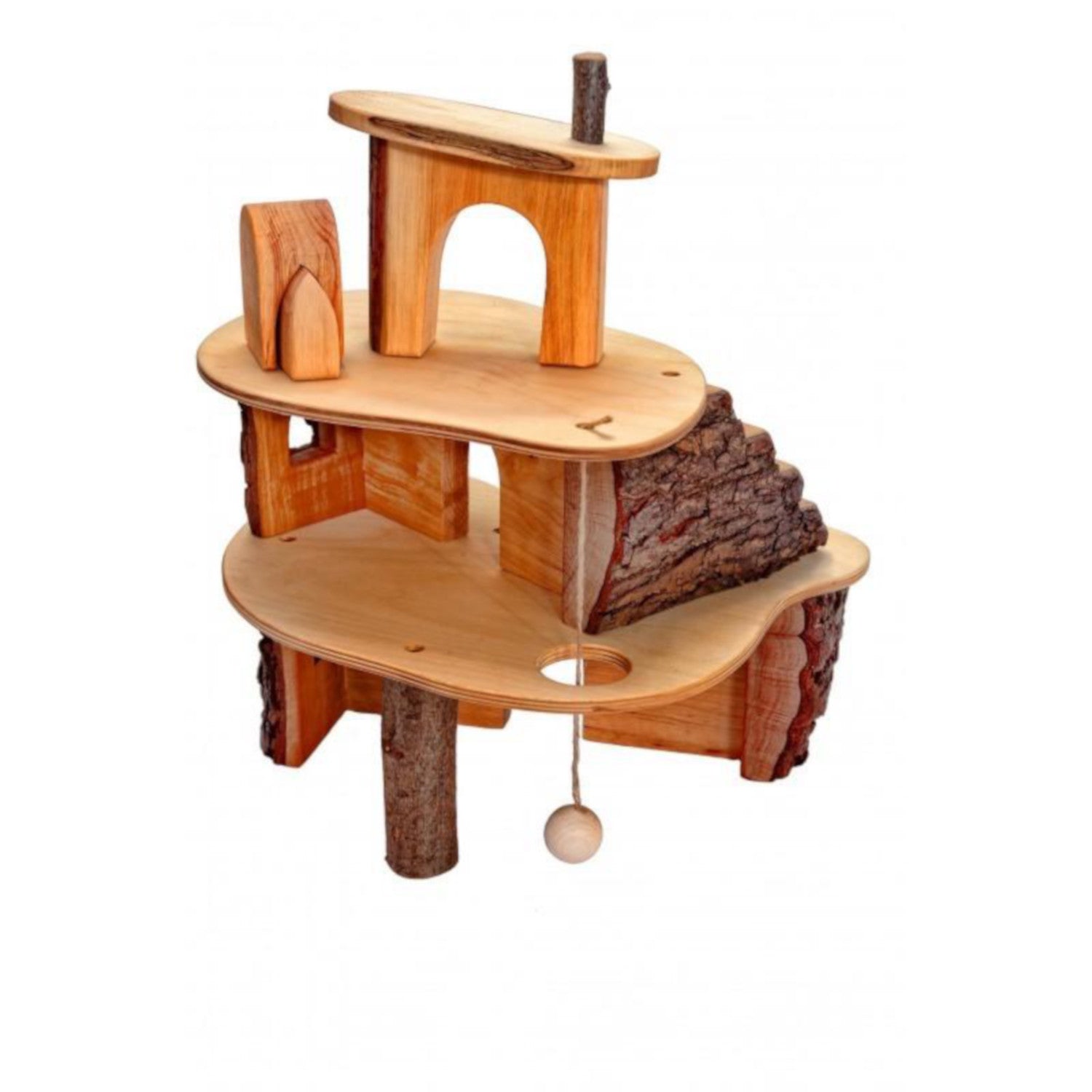 wooden treehouse toy