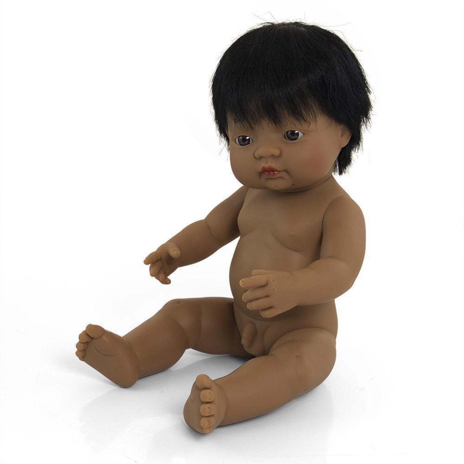 Baby Boy Doll - Brunette  Miniland – Little Wonder & Co