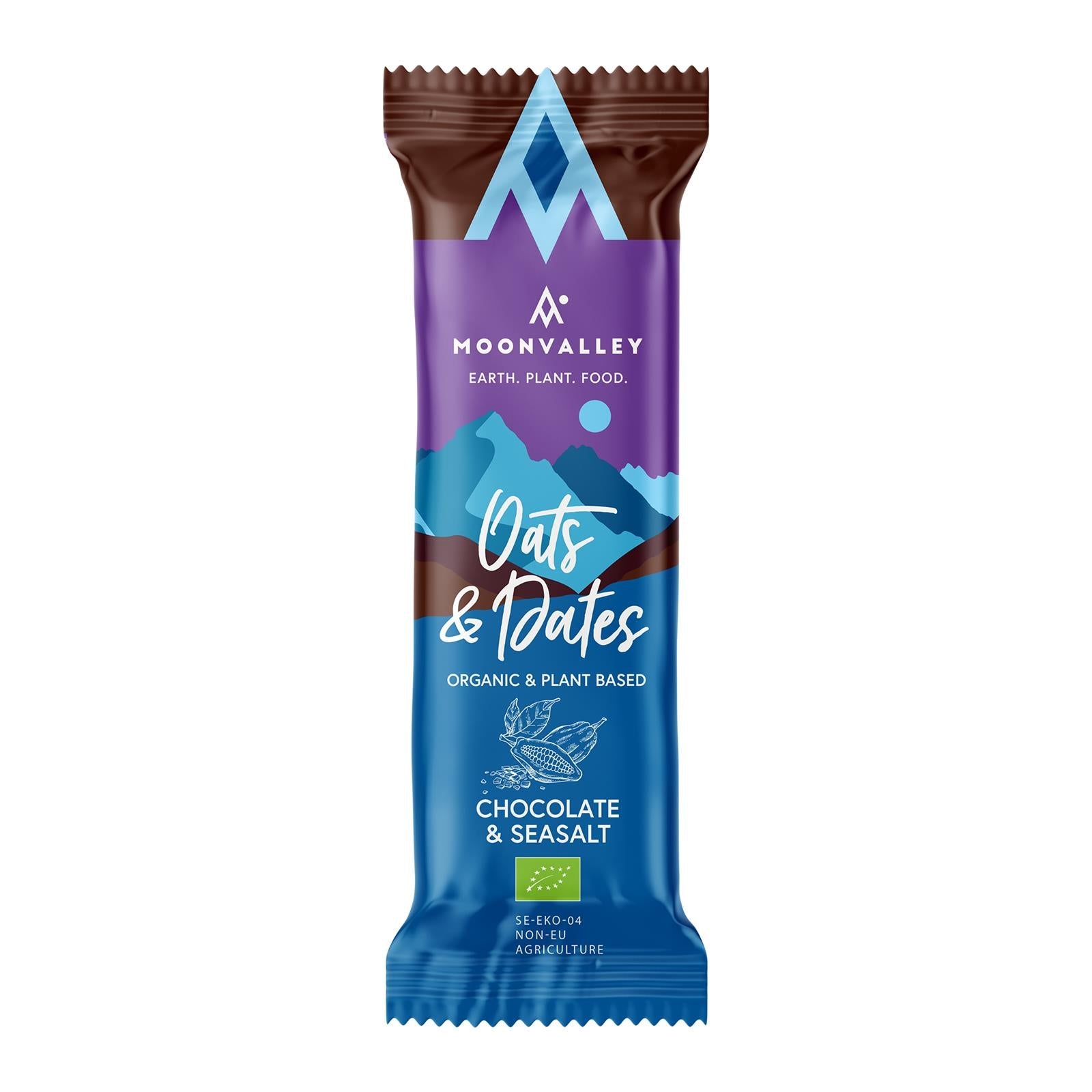 Moonvalley Organic Energy Bar - Bio-Energieriegel Chocolate & Seasalt (50 g) - Moonvalley CH product image