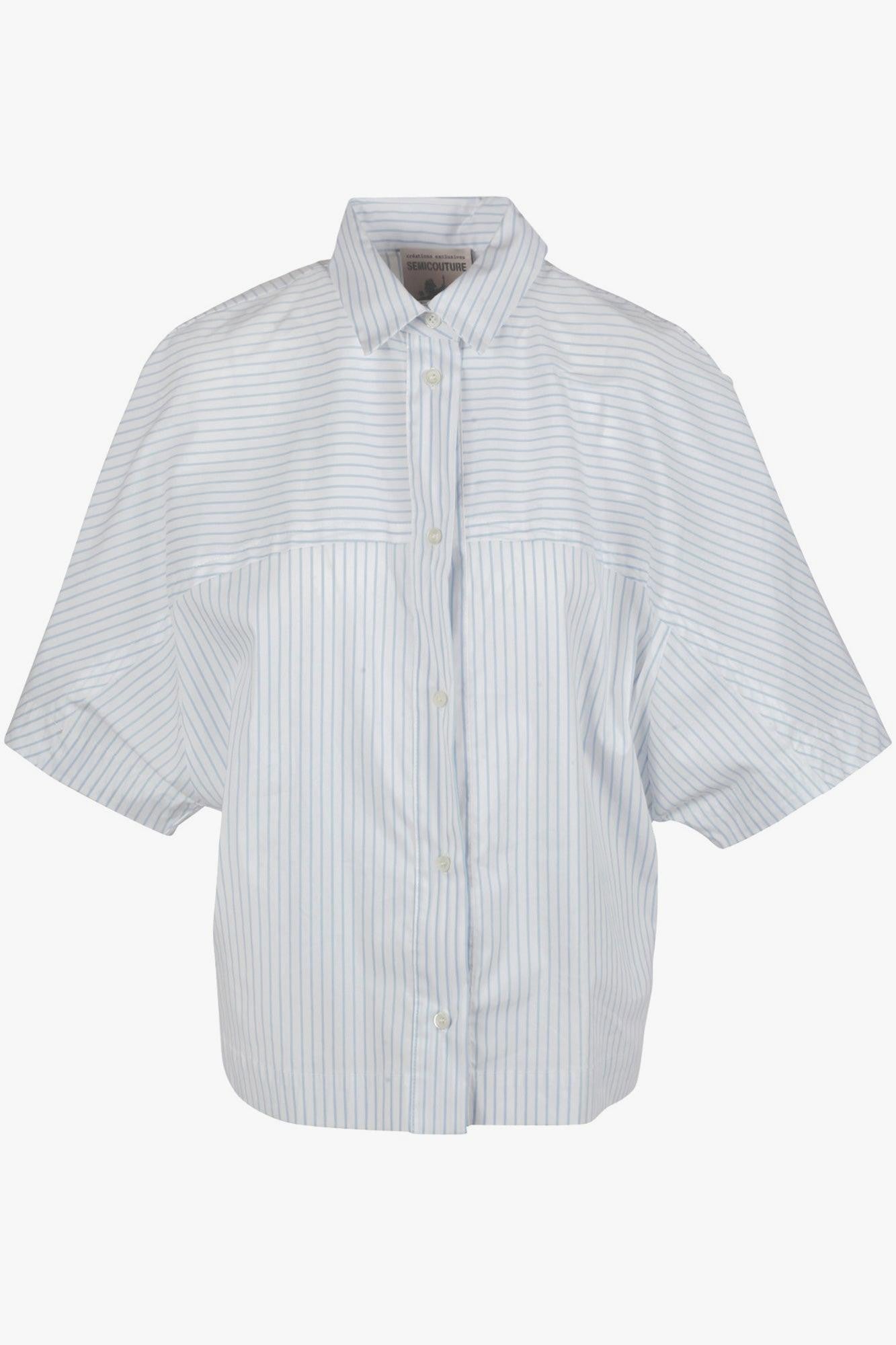 - Camicia - 430503 - Bianco/Azzurro