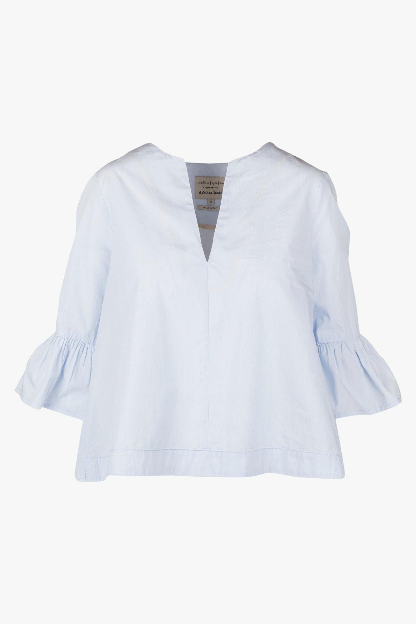 - Blusa - 430223 - Azzurro