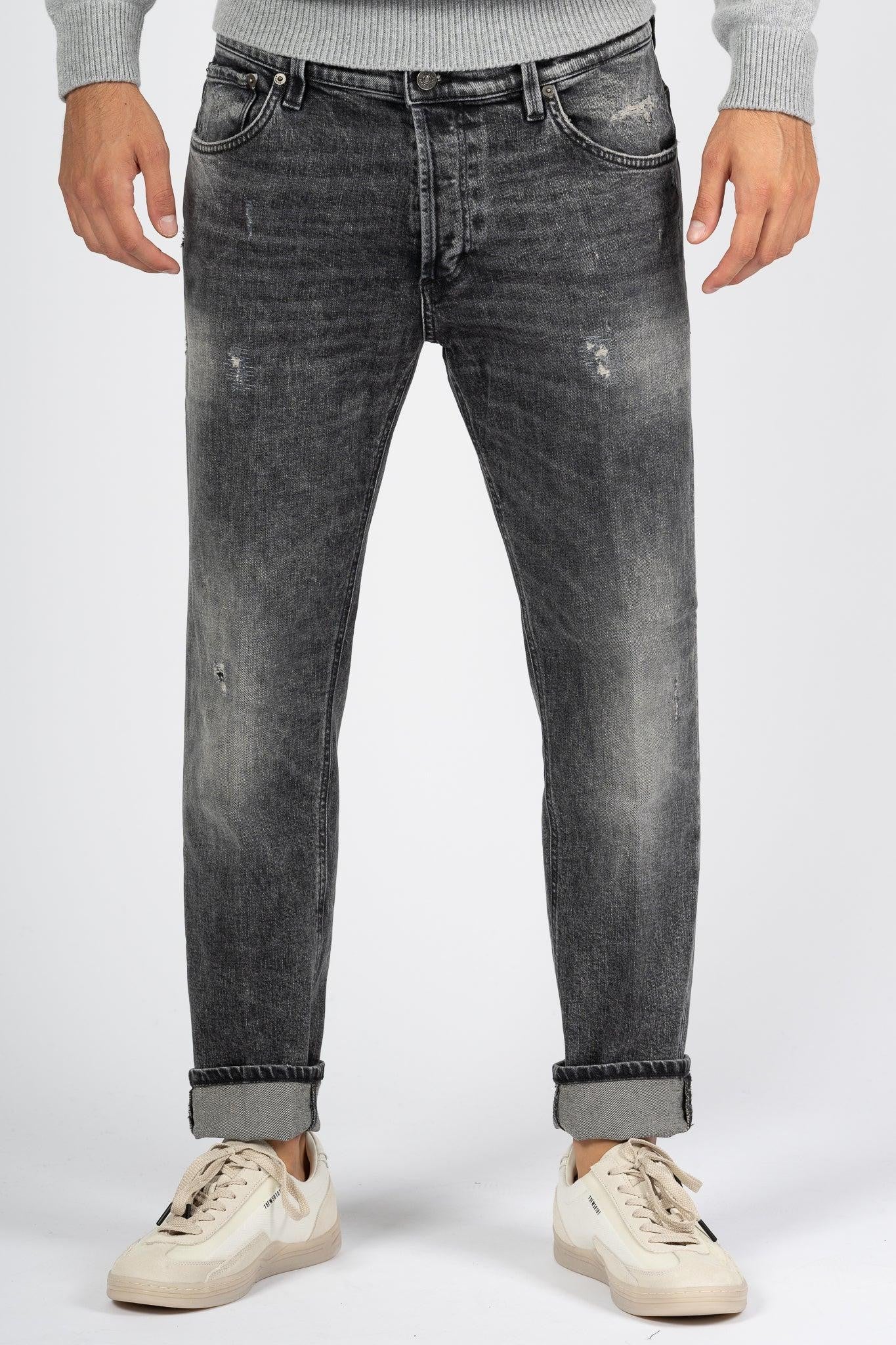 - Jeans Brighton Carrot Nero Uomo