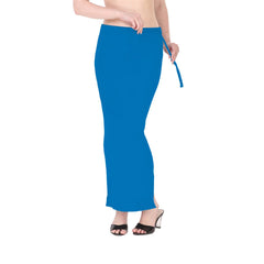 blue jewel saree shapewear inskirt