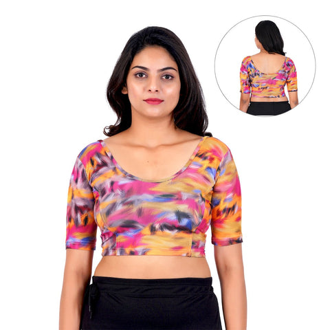 multi colour designer blouse